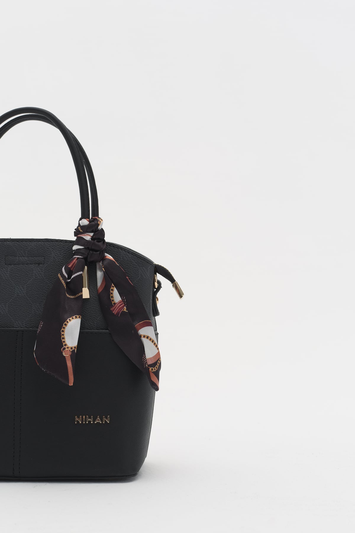Monogram Tote Çanta  Siyah