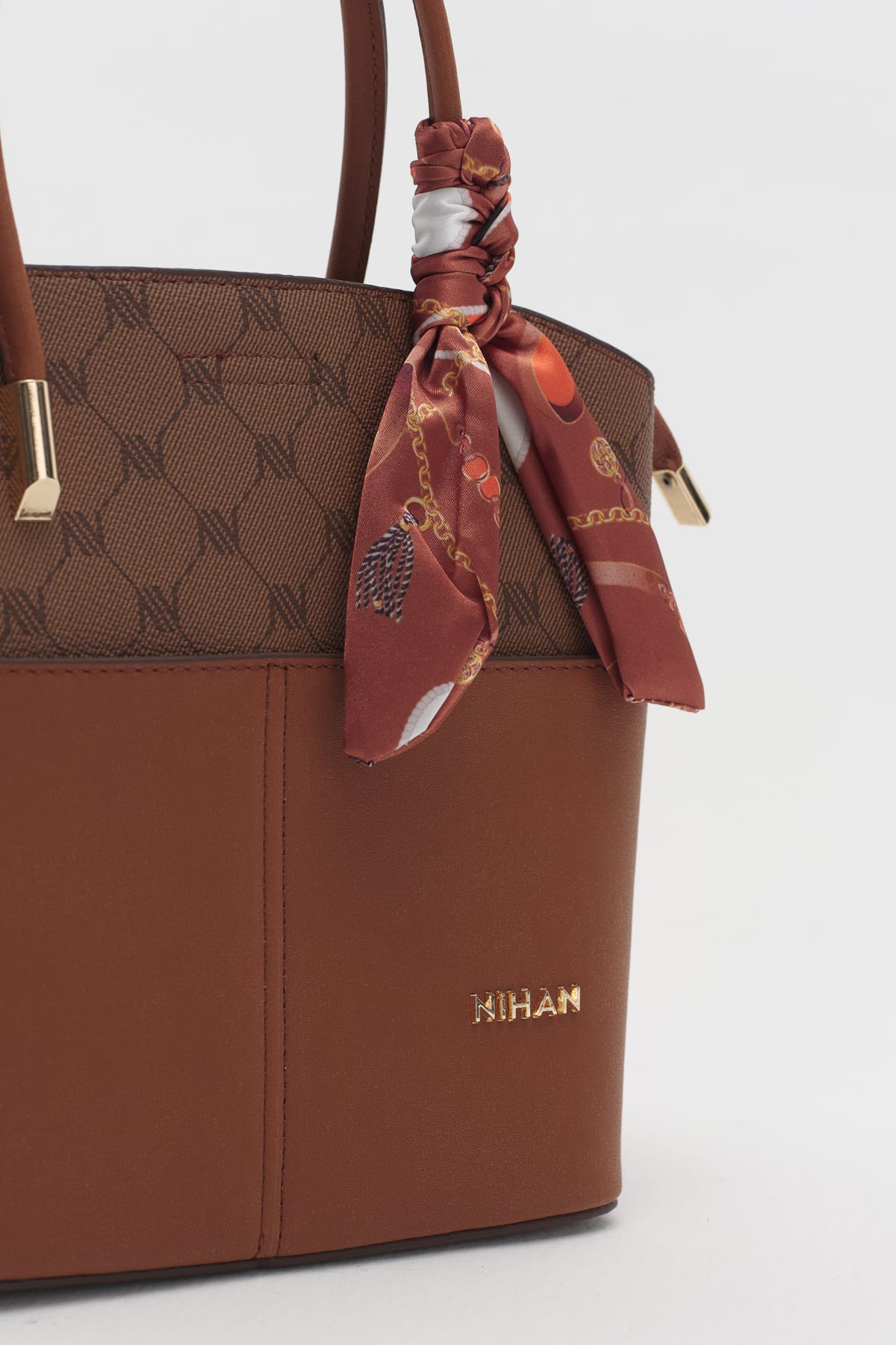 Monogram Tote Çanta  Taba