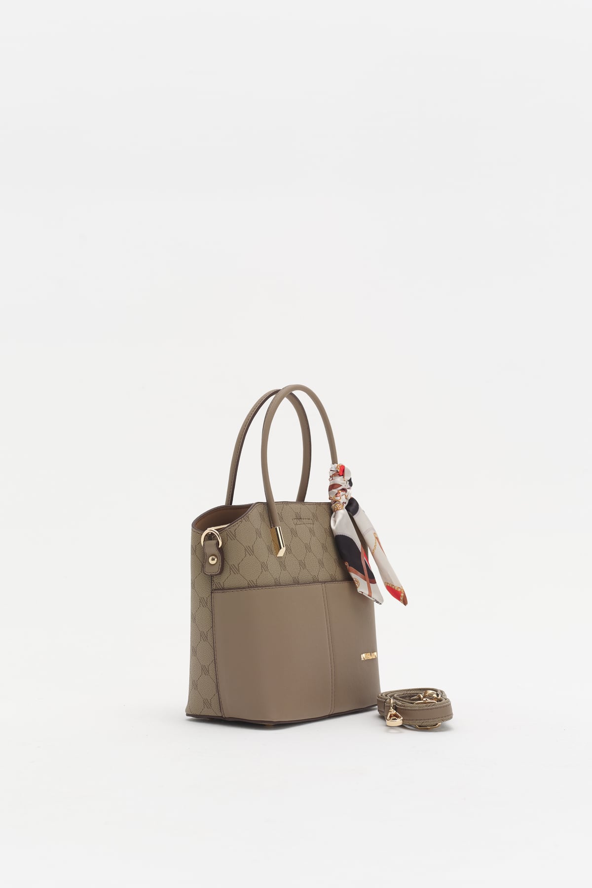 Monogram Tote Çanta  Vizon