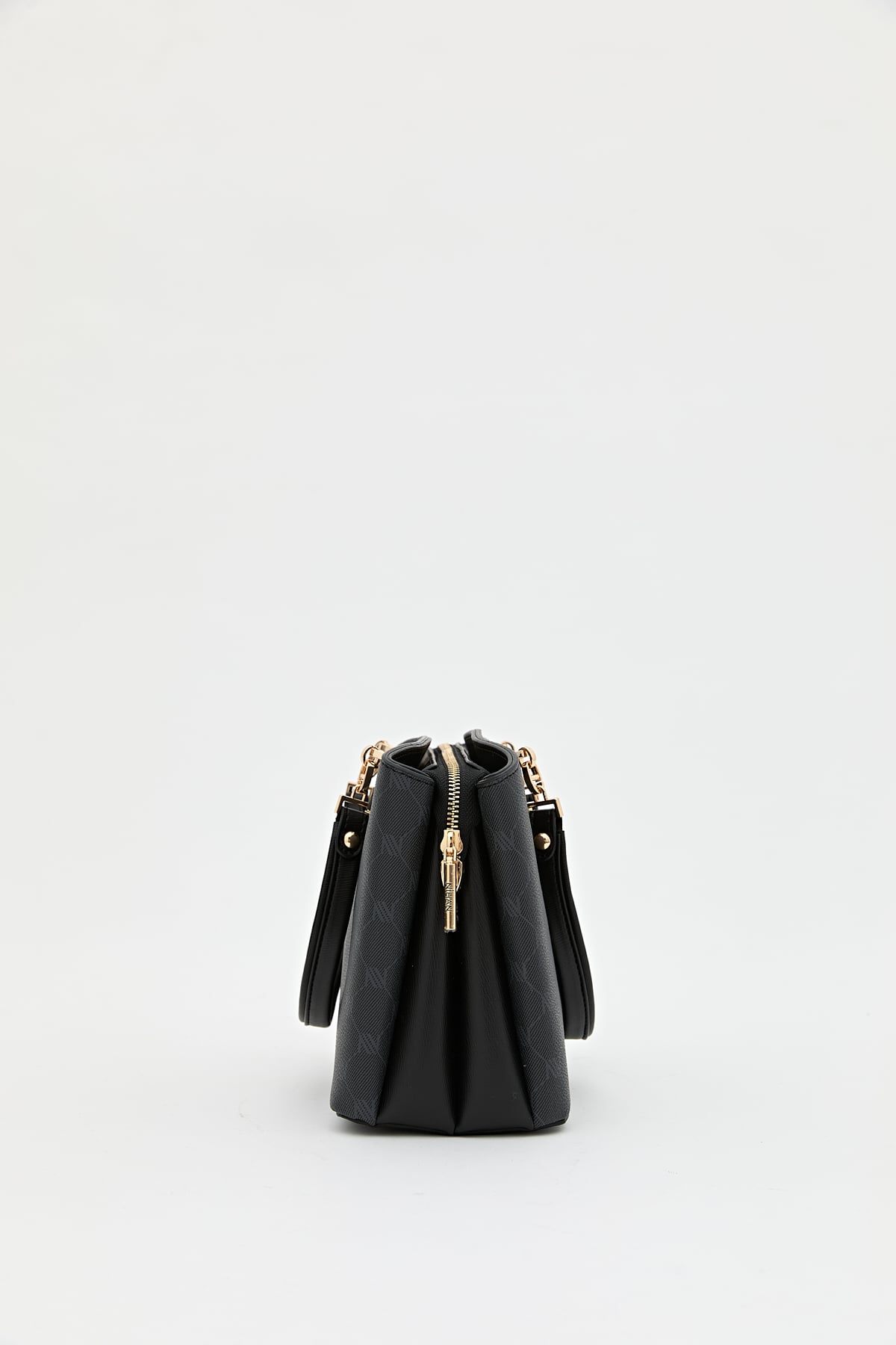 Nihan Monogram Shopper Çanta  Siyah