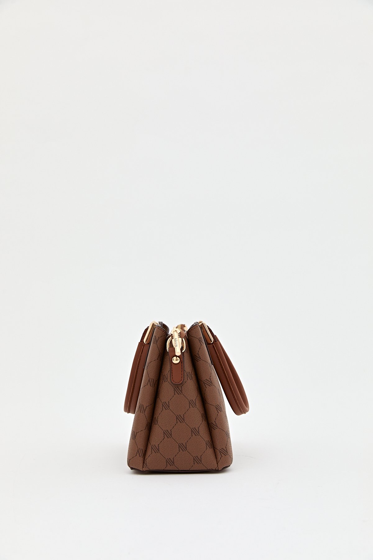 Nihan Monogram Tote Çanta  Taba