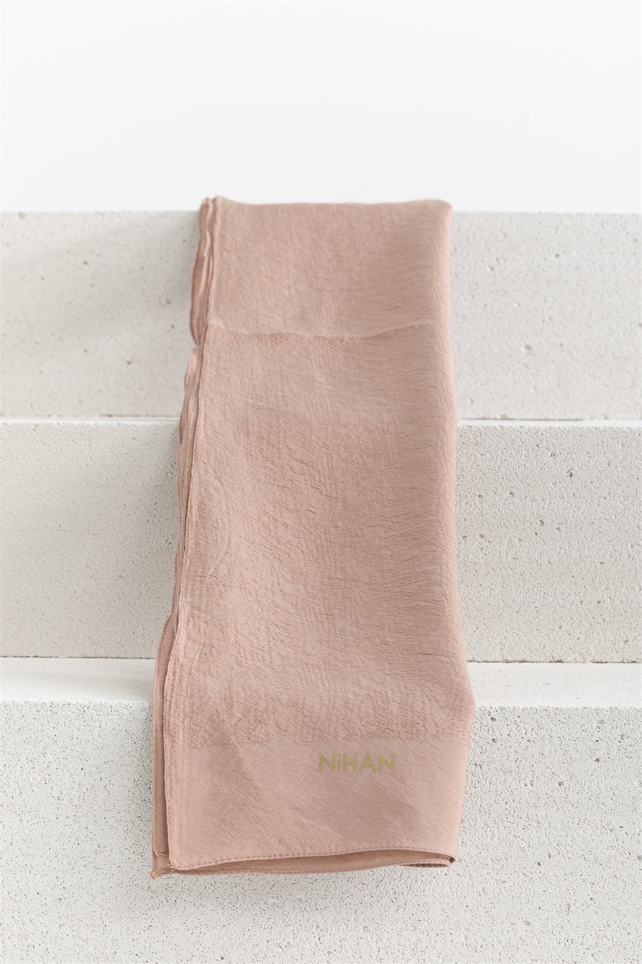 NİHAN Stil Şal Nihan Bambu Şal  Tarçın_modest