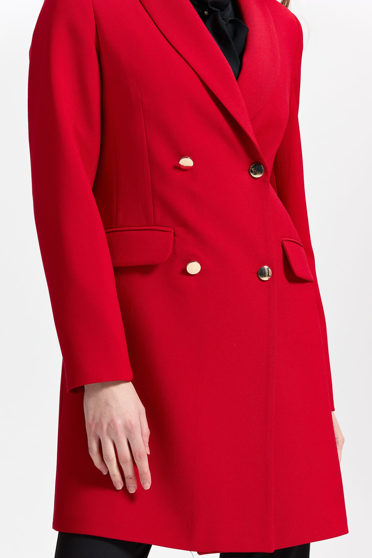 NİHAN Ceket Nihan Blazer Ceket  Kırmızı_modest