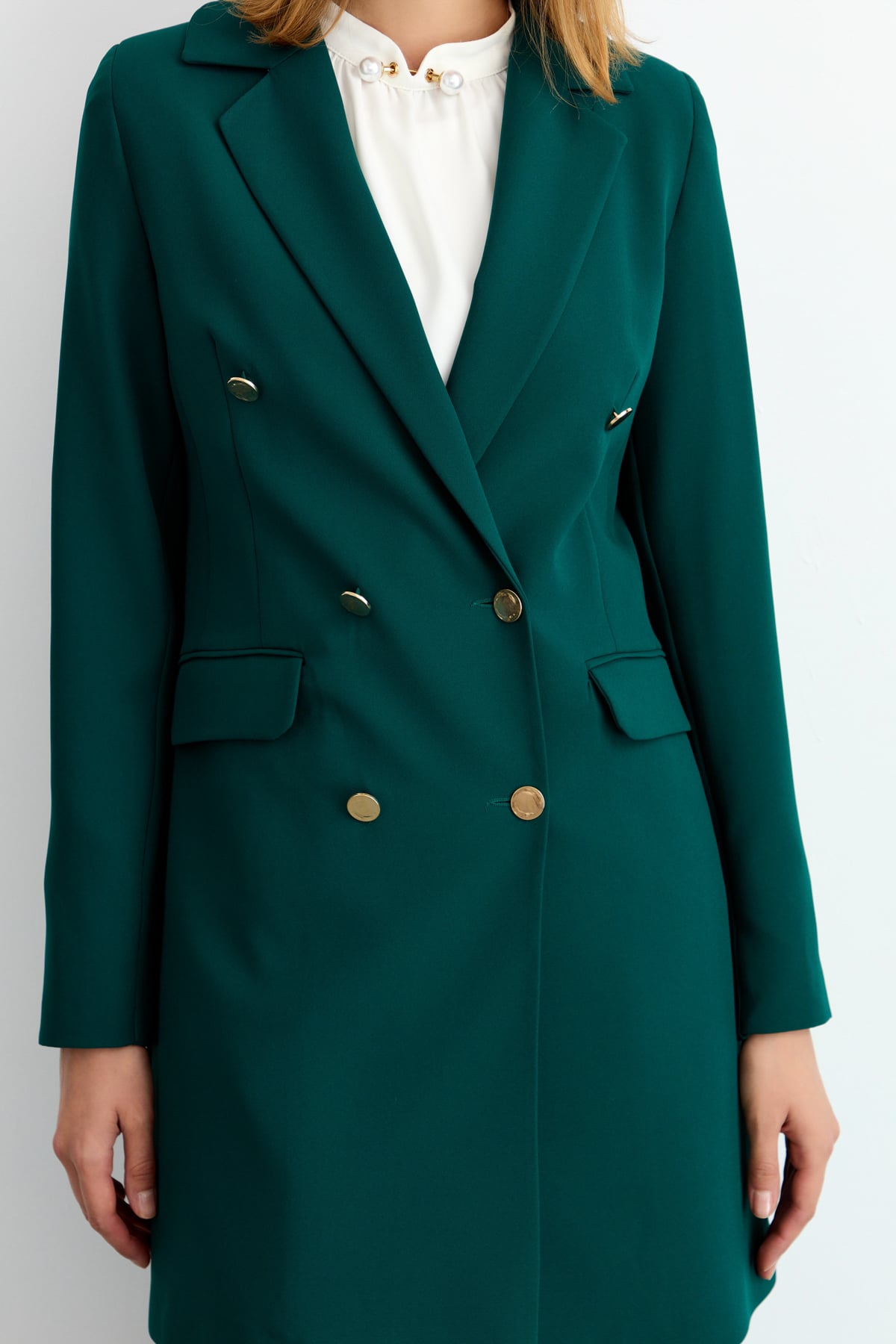 NİHAN Ceket Nihan Blazer Ceket  Yeşil_modest