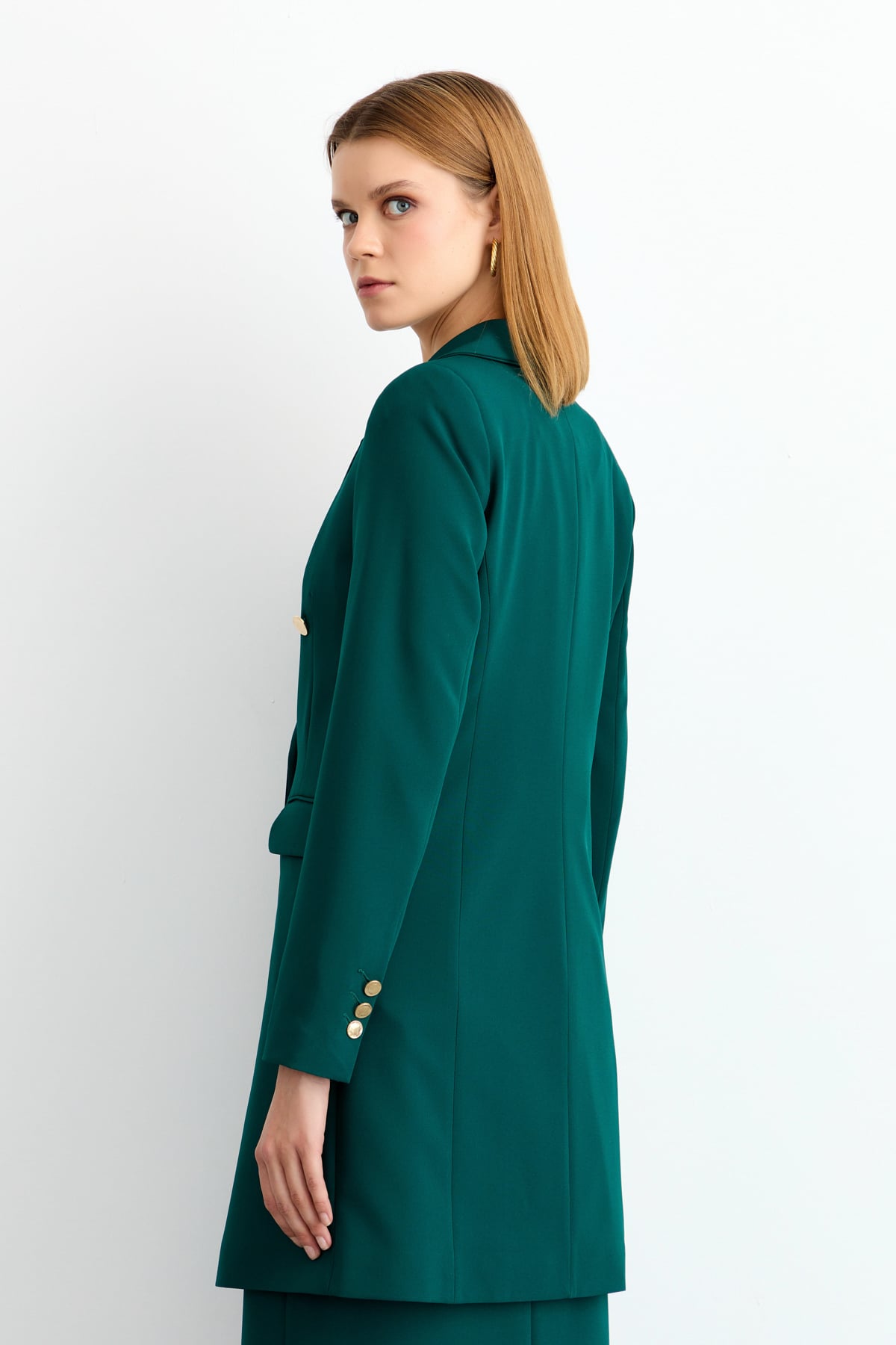 NİHAN Ceket Nihan Blazer Ceket  Yeşil_modest