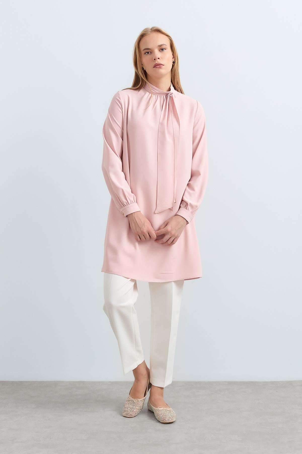 NİHAN Pants Nihan Blazer Pantolon  Ekru_modest