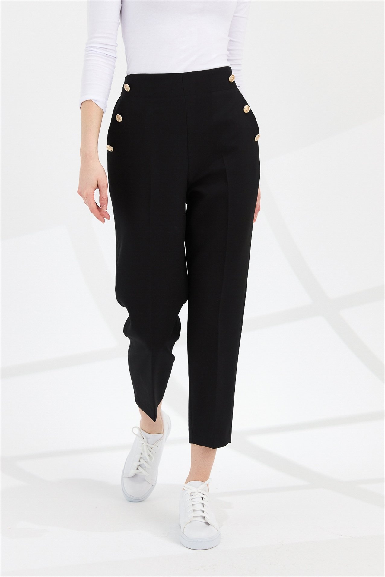 NİHAN Pantolon Nihan Blazer Pantolon  Siyah_modest