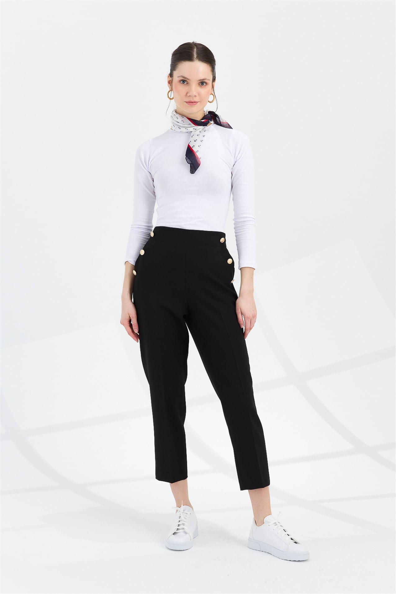 NİHAN Pantolon Nihan Blazer Pantolon  Siyah_modest