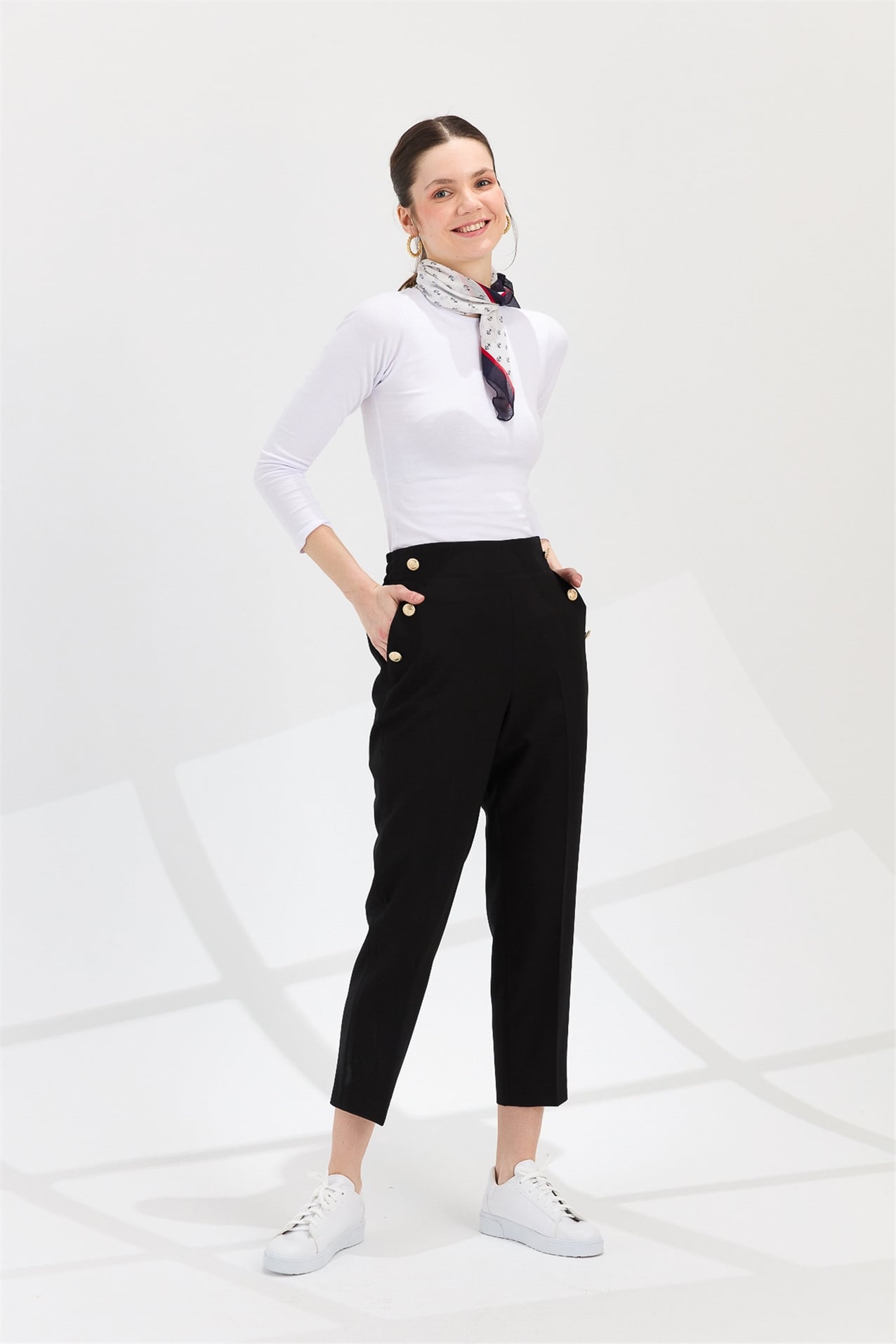 NİHAN Pantolon Nihan Blazer Pantolon  Siyah_modest