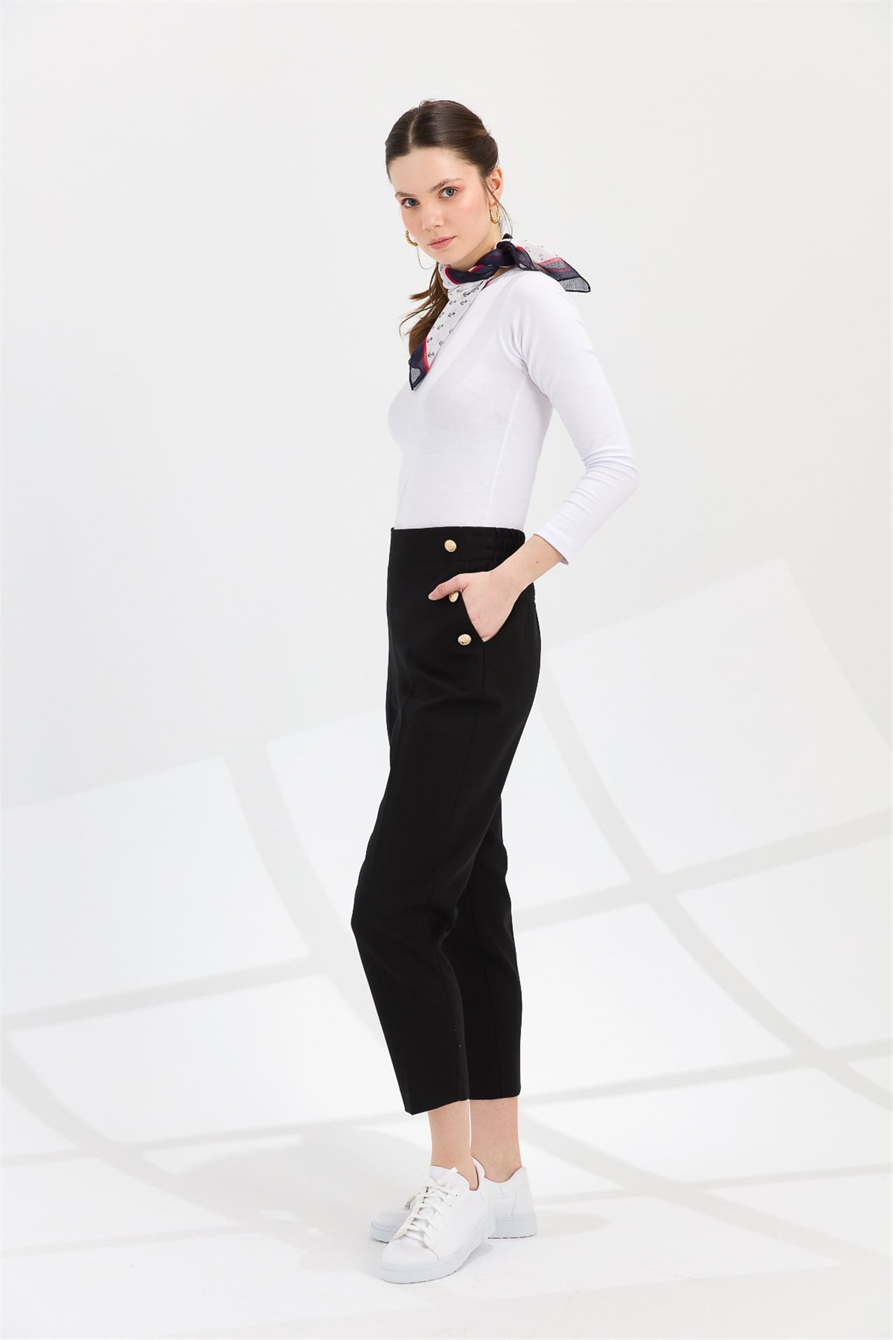 NİHAN Pantolon Nihan Blazer Pantolon  Siyah_modest