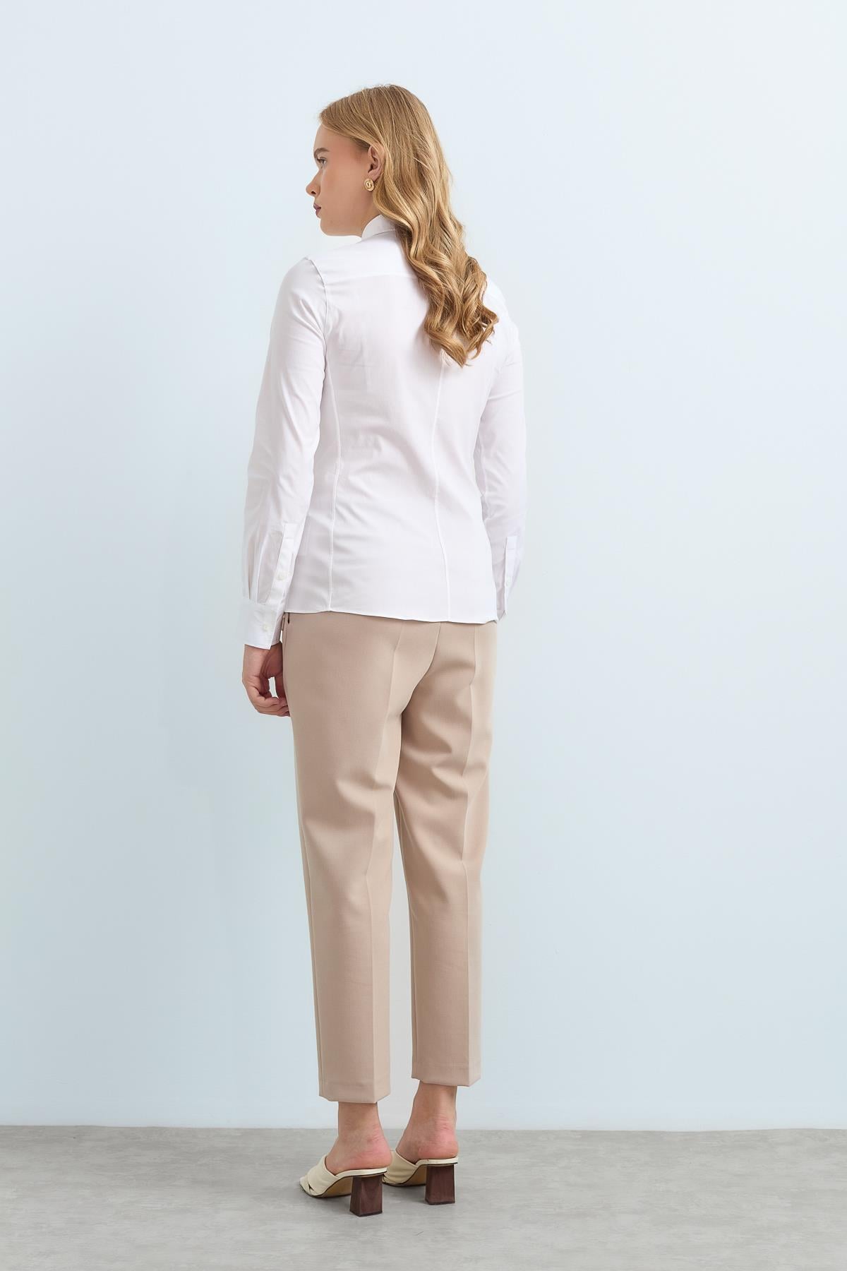 NİHAN Pantolon Nihan Blazer Pantolon  Taş_modest