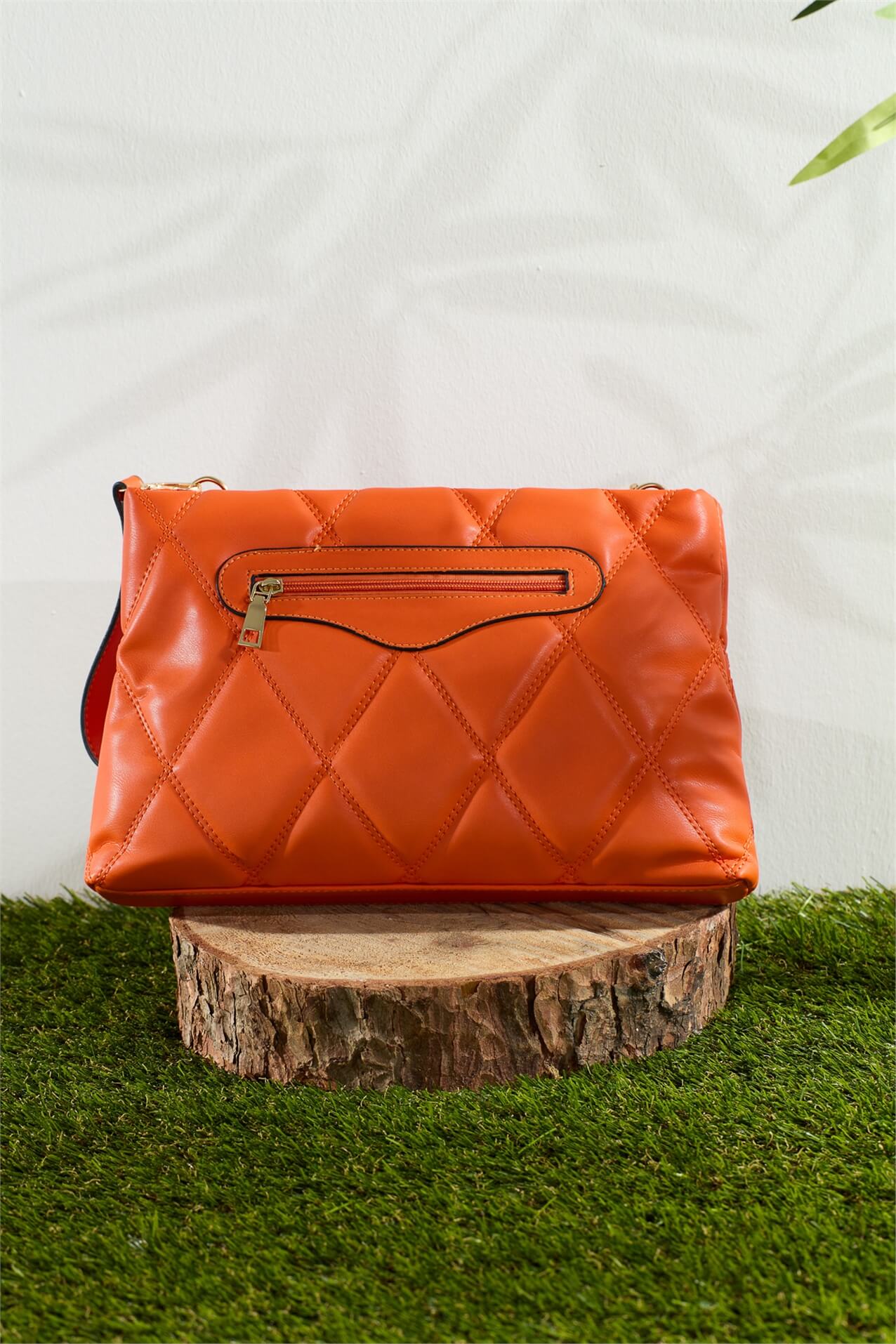 NİHAN Çanta Nihan Clutch Çanta  Oranj_modest