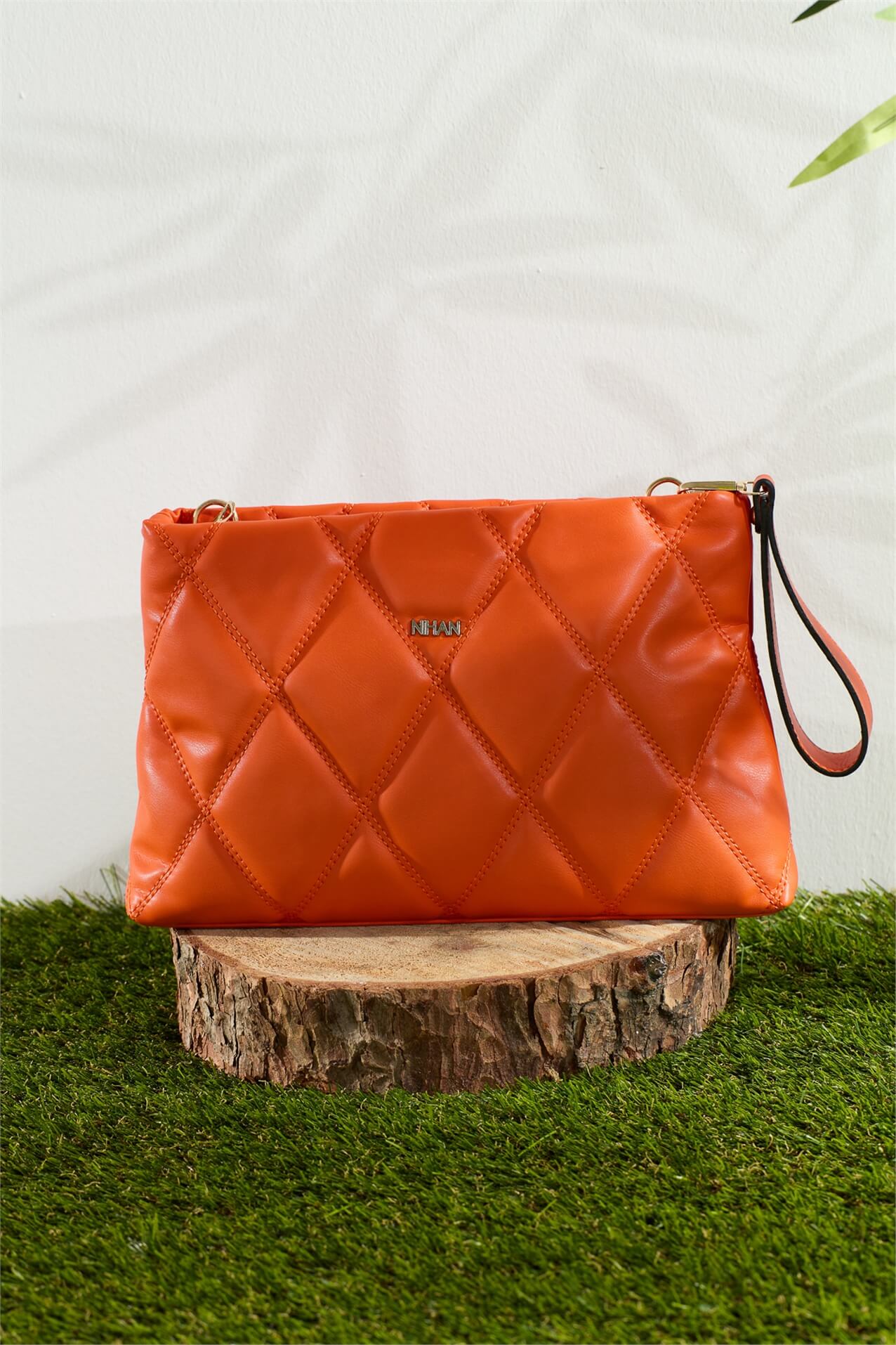 NİHAN Çanta Nihan Clutch Çanta  Oranj_modest