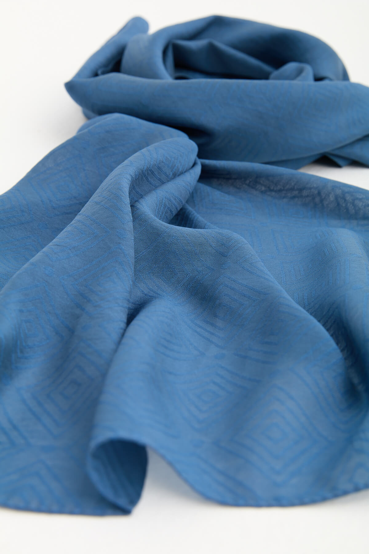 NİHAN Shawl Nihan Comfy Kare Şal  Petrol_modest