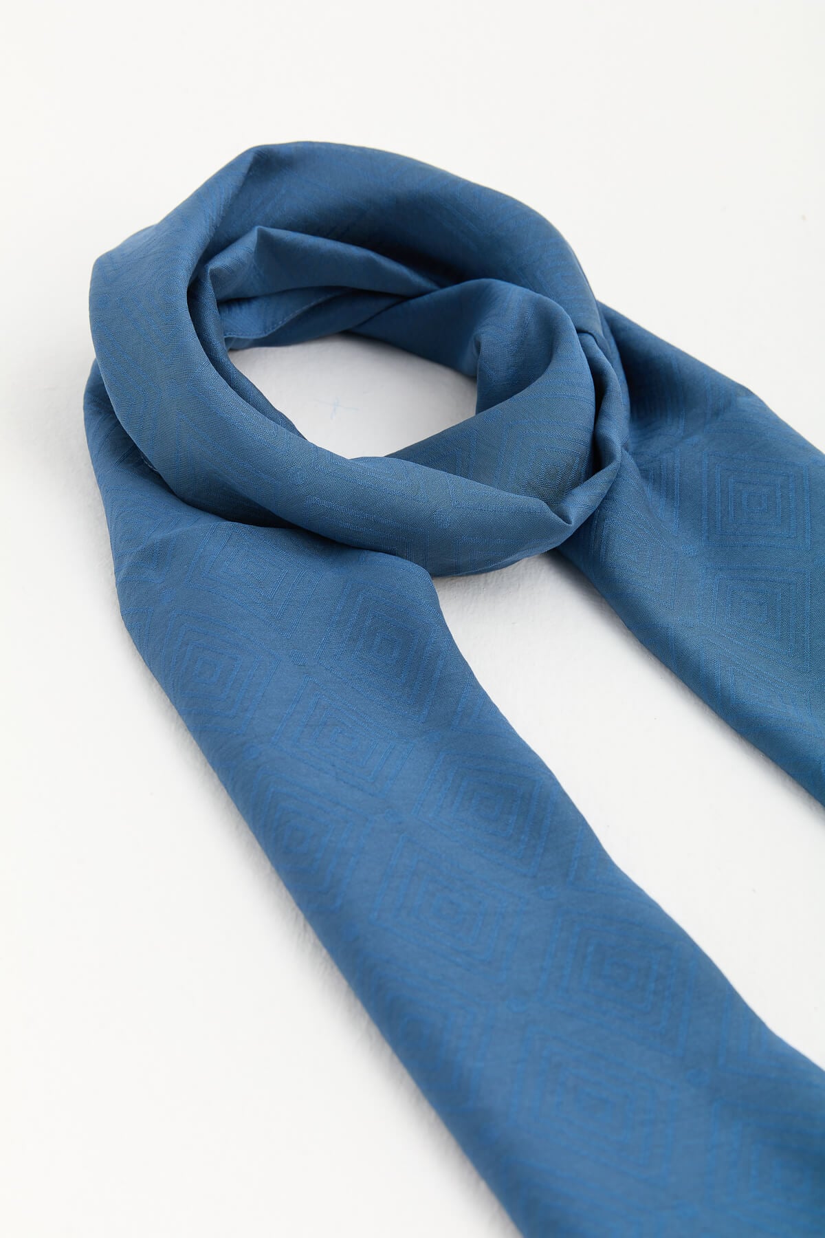 NİHAN Shawl Nihan Comfy Kare Şal  Petrol_modest