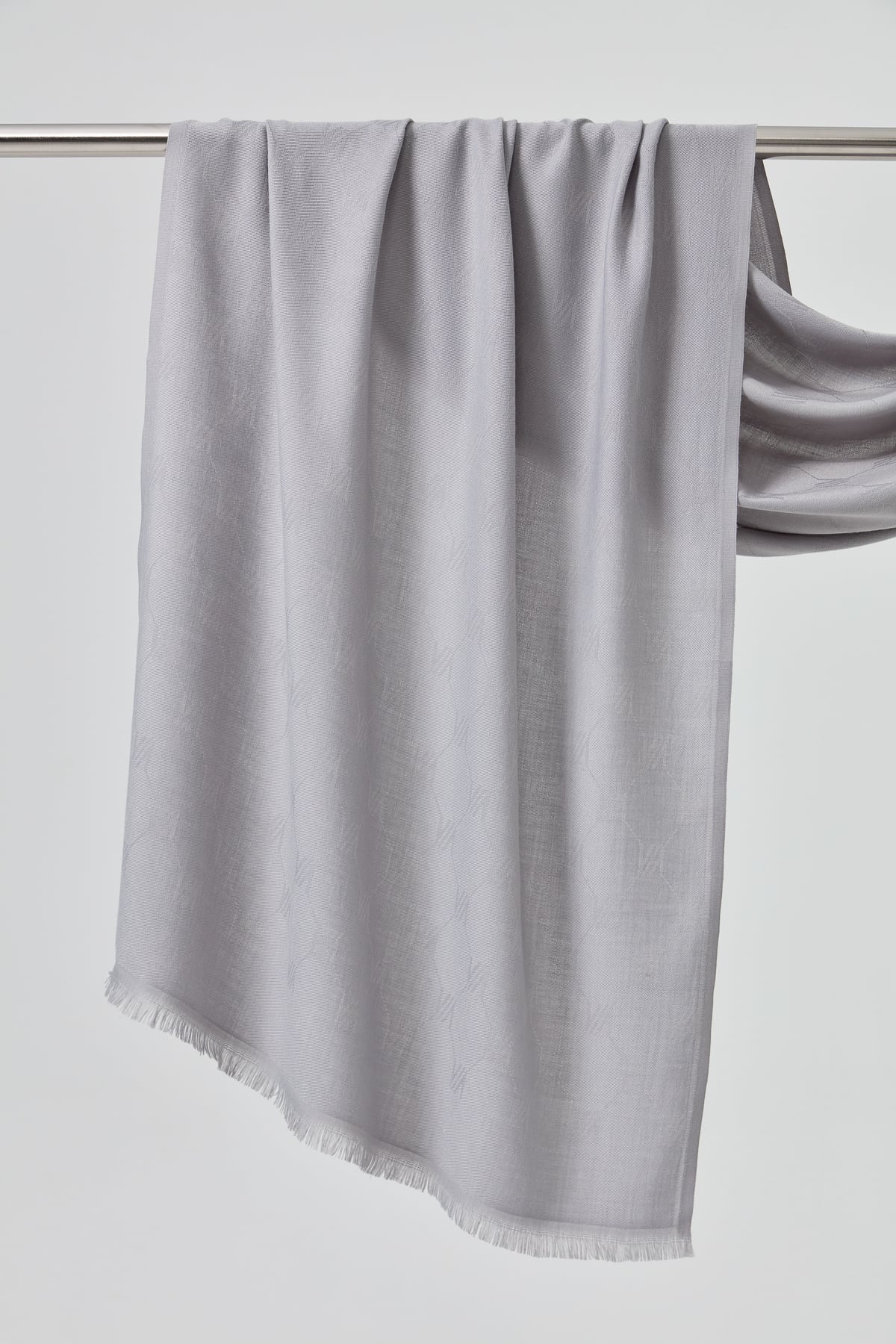 NİHAN Stil Şal Nihan Comfy Şal  Gri_modest