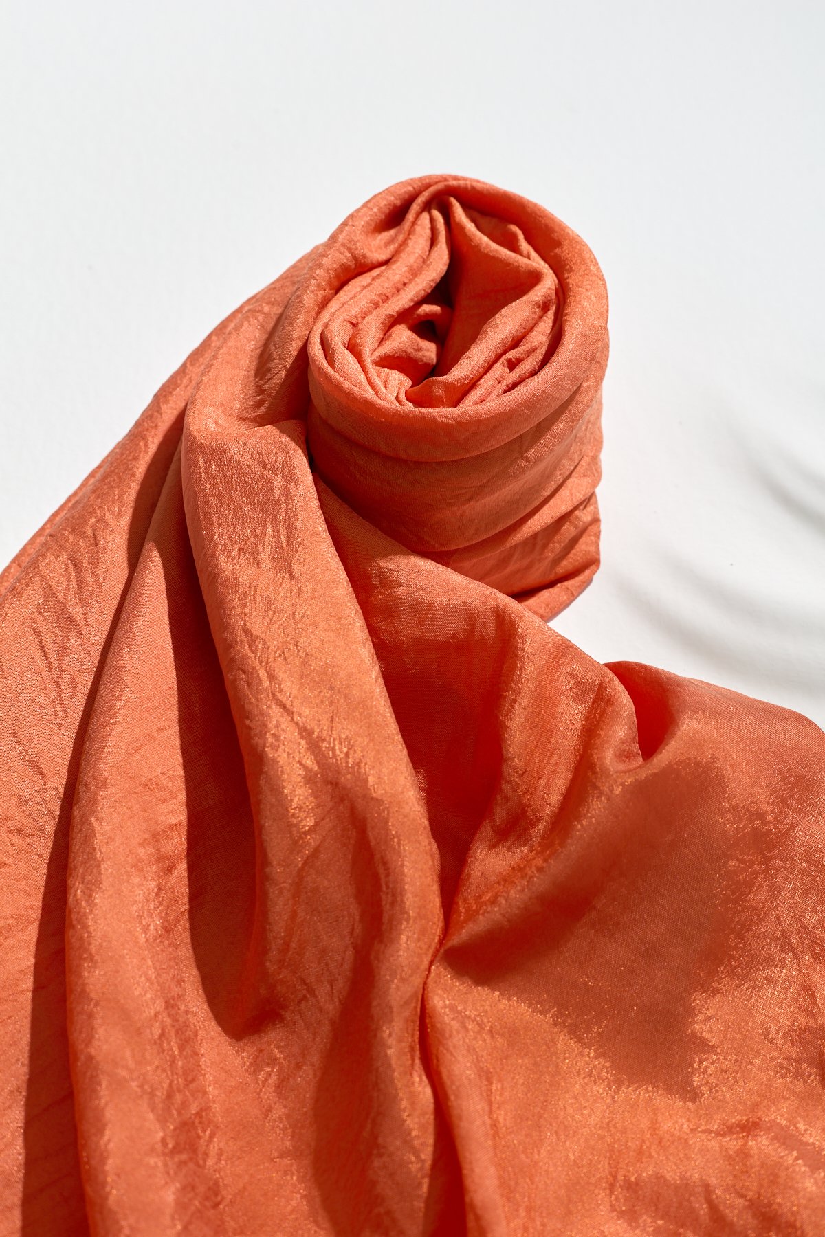 NİHAN Scarfs Nihan Düz Stil Eşarp  Kiremit_modest