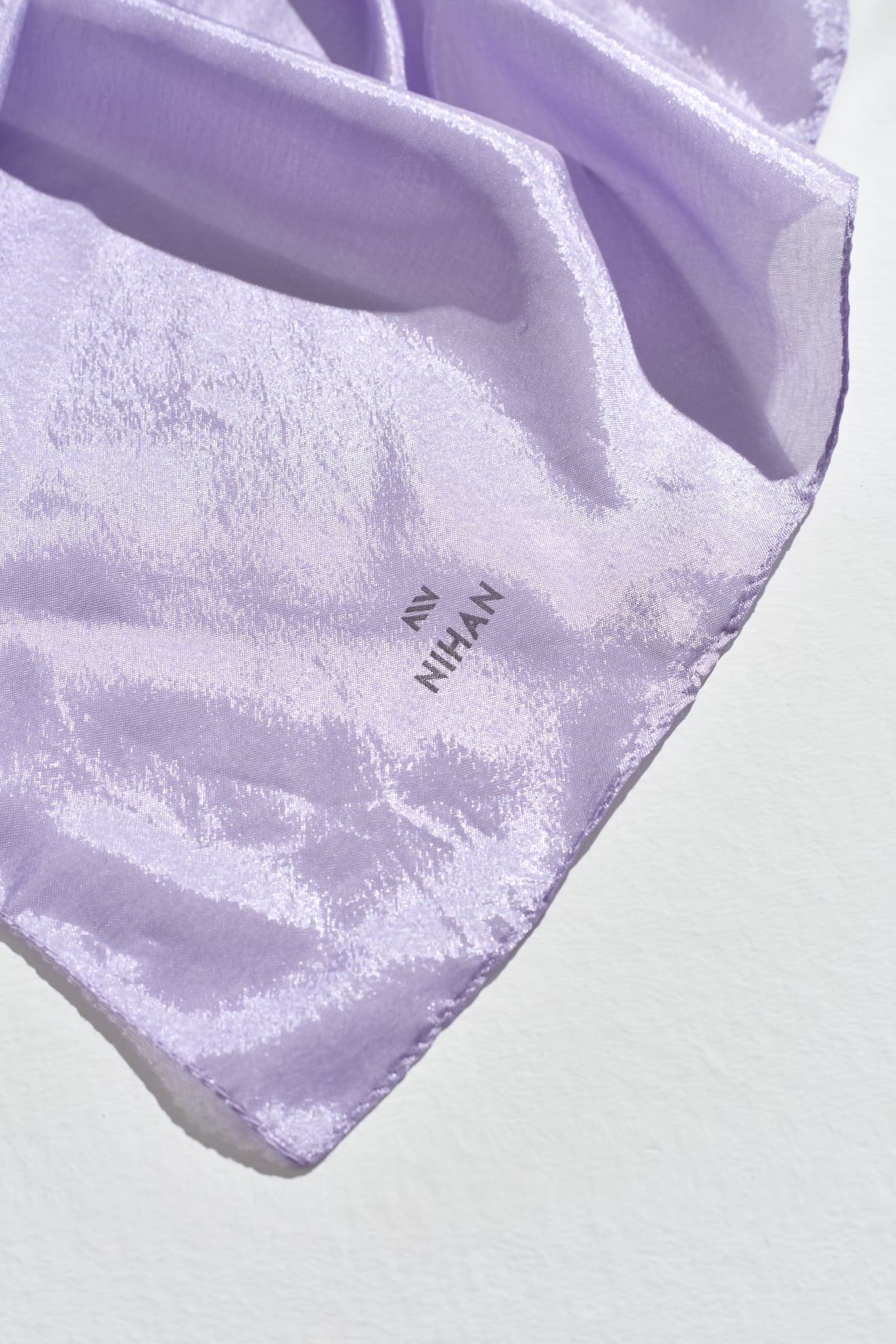 NİHAN Scarfs Nihan Düz Stil Eşarp  Lila_modest