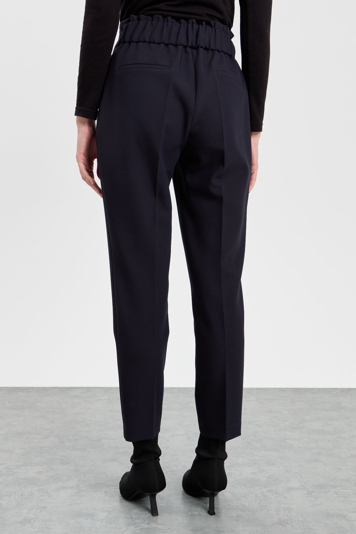 NİHAN Pants Nihan Havuç Pantolon  Lacivert_modest