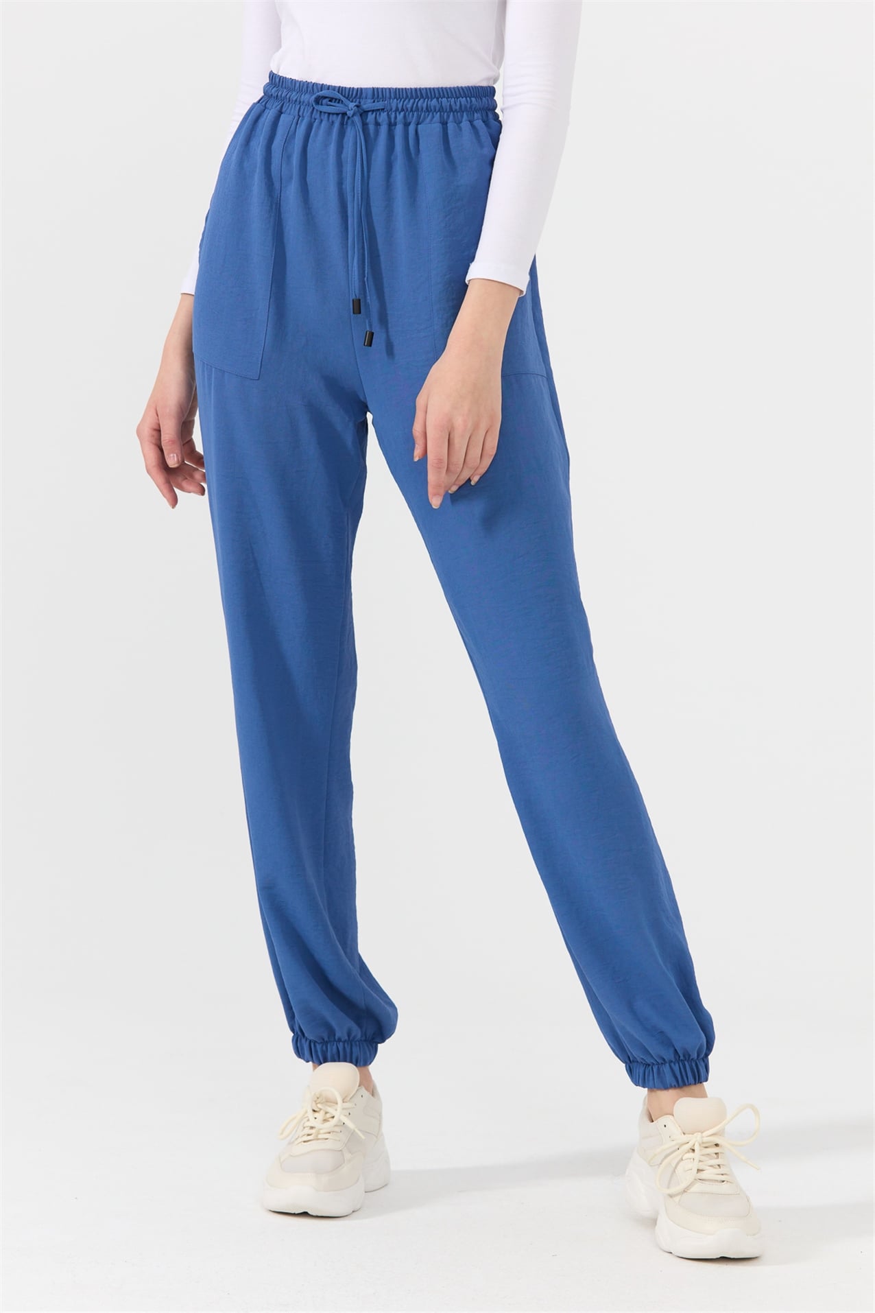 NİHAN Pantolon Nihan Jogger Pantolon  İndigo_modest