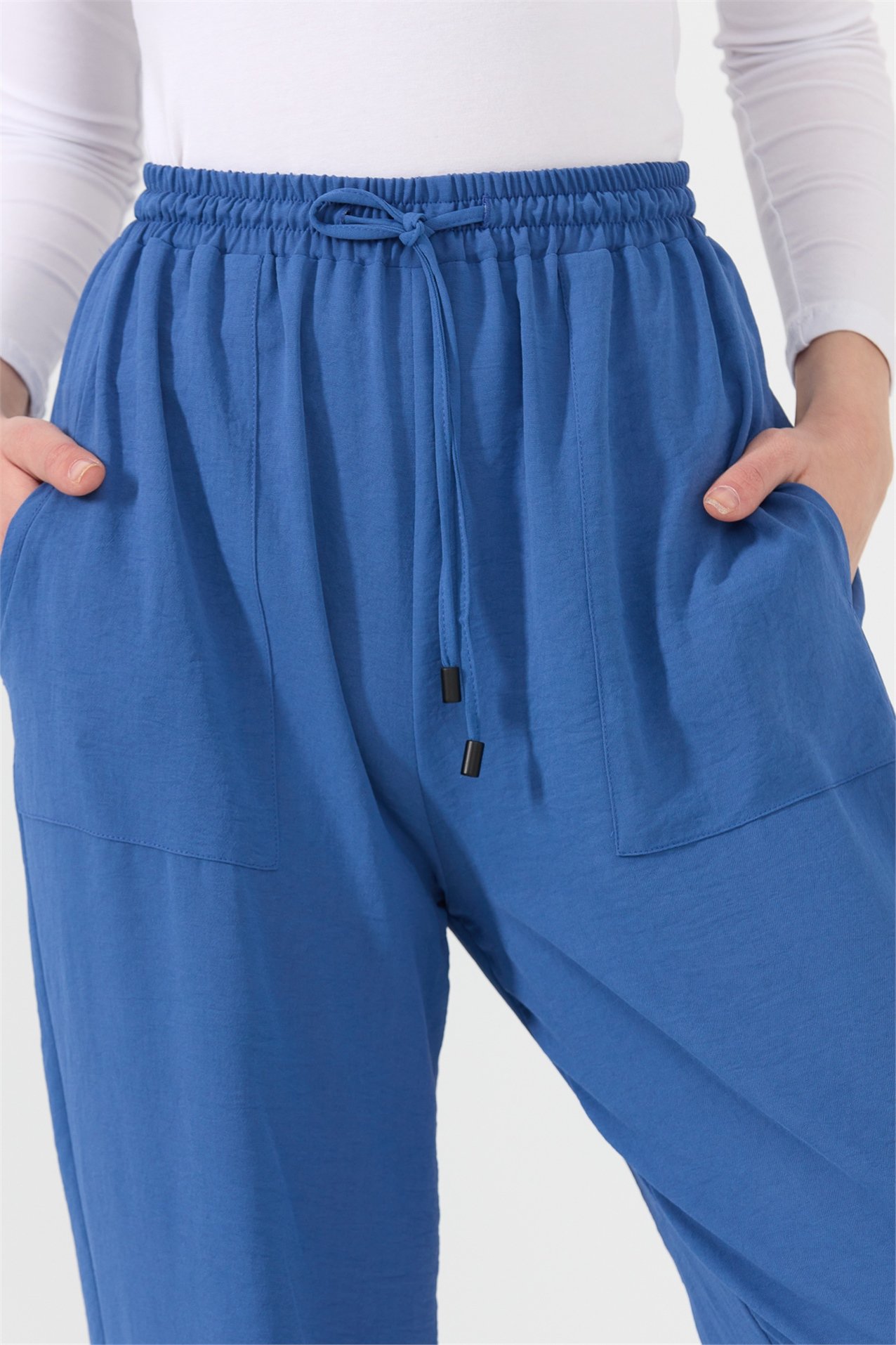 NİHAN Pantolon Nihan Jogger Pantolon  İndigo_modest