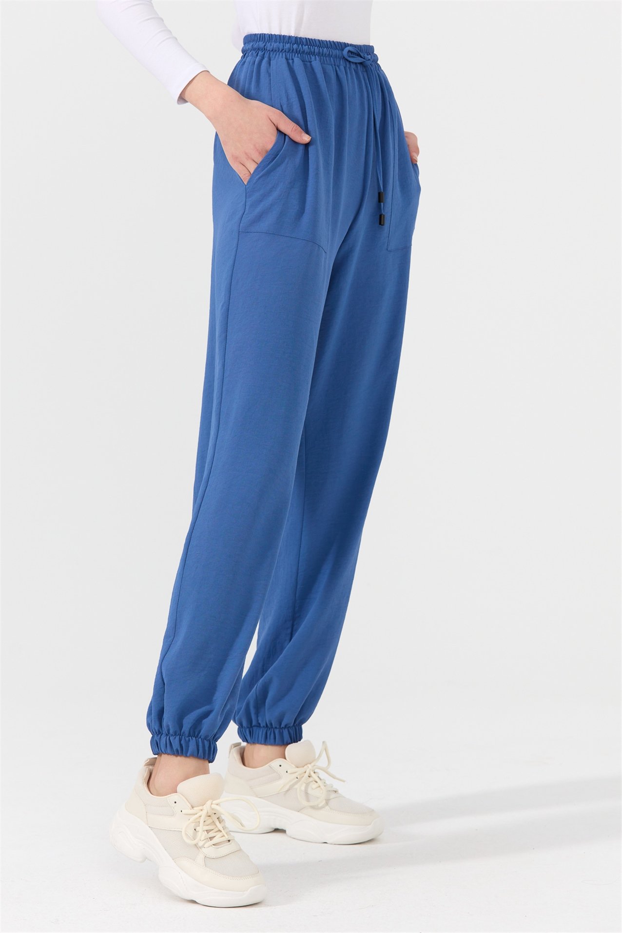 NİHAN Pantolon Nihan Jogger Pantolon  İndigo_modest