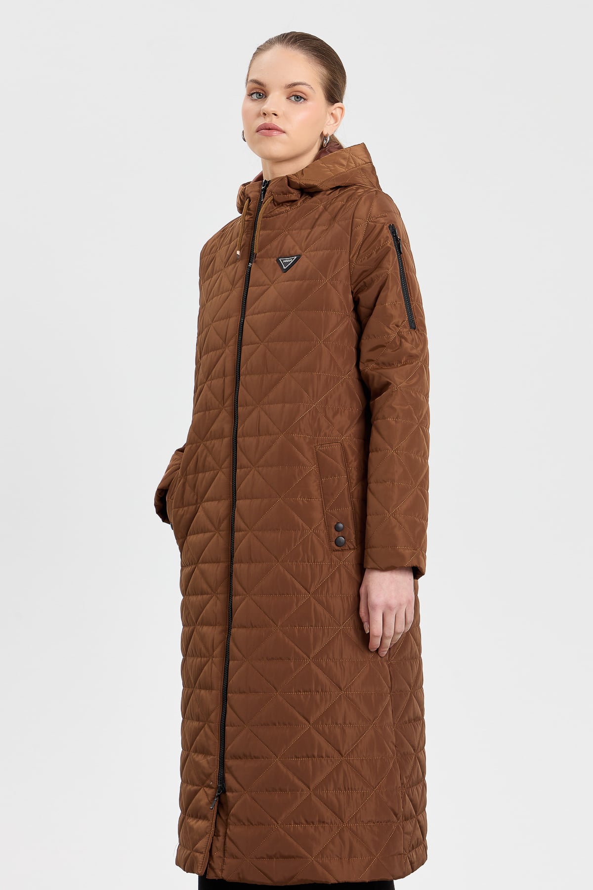 NİHAN Kaban Nihan Kapitone Kaban  Camel_modest