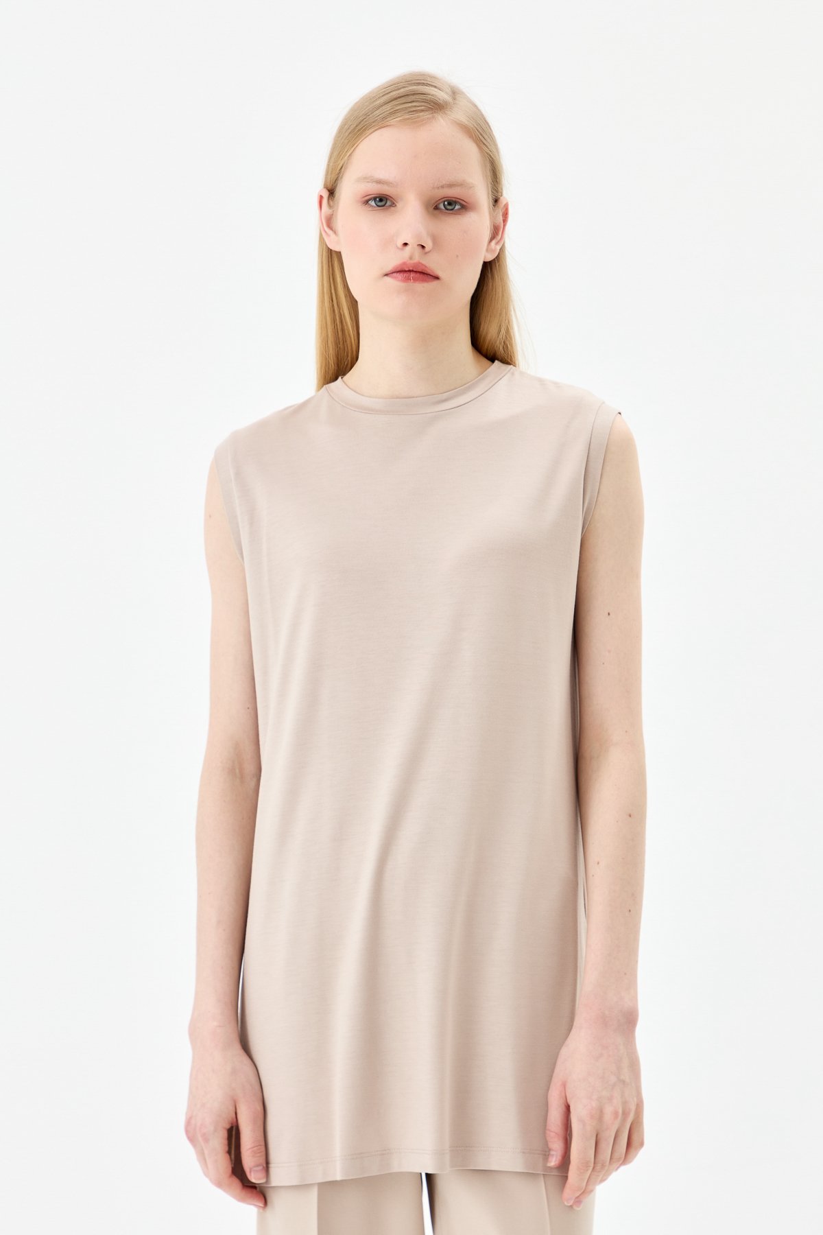 NİHAN Base Layers Nihan Kolsuz Penye İçlik  Taş_modest