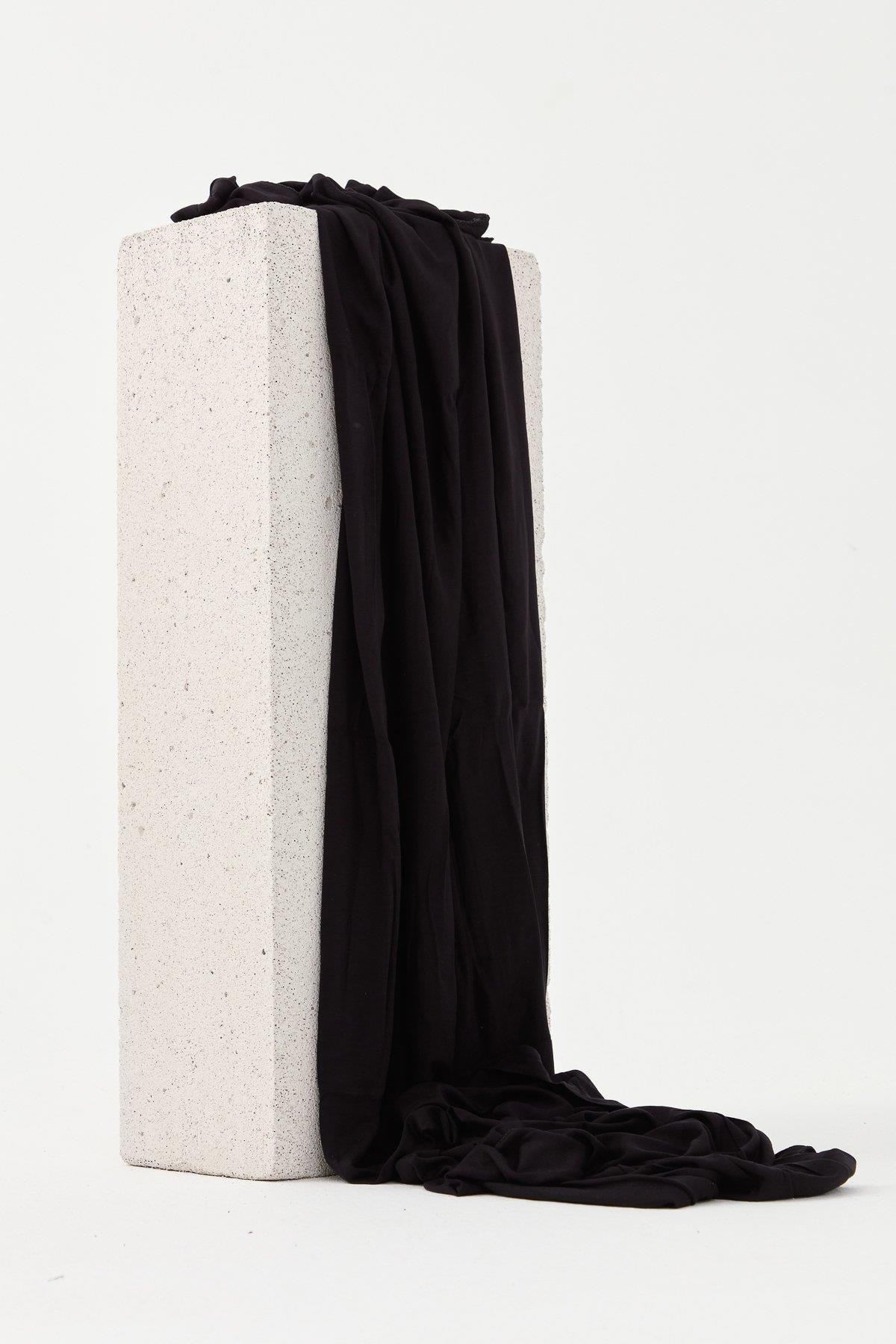 NİHAN Shawl Nihan Penye Şal  Siyah_modest