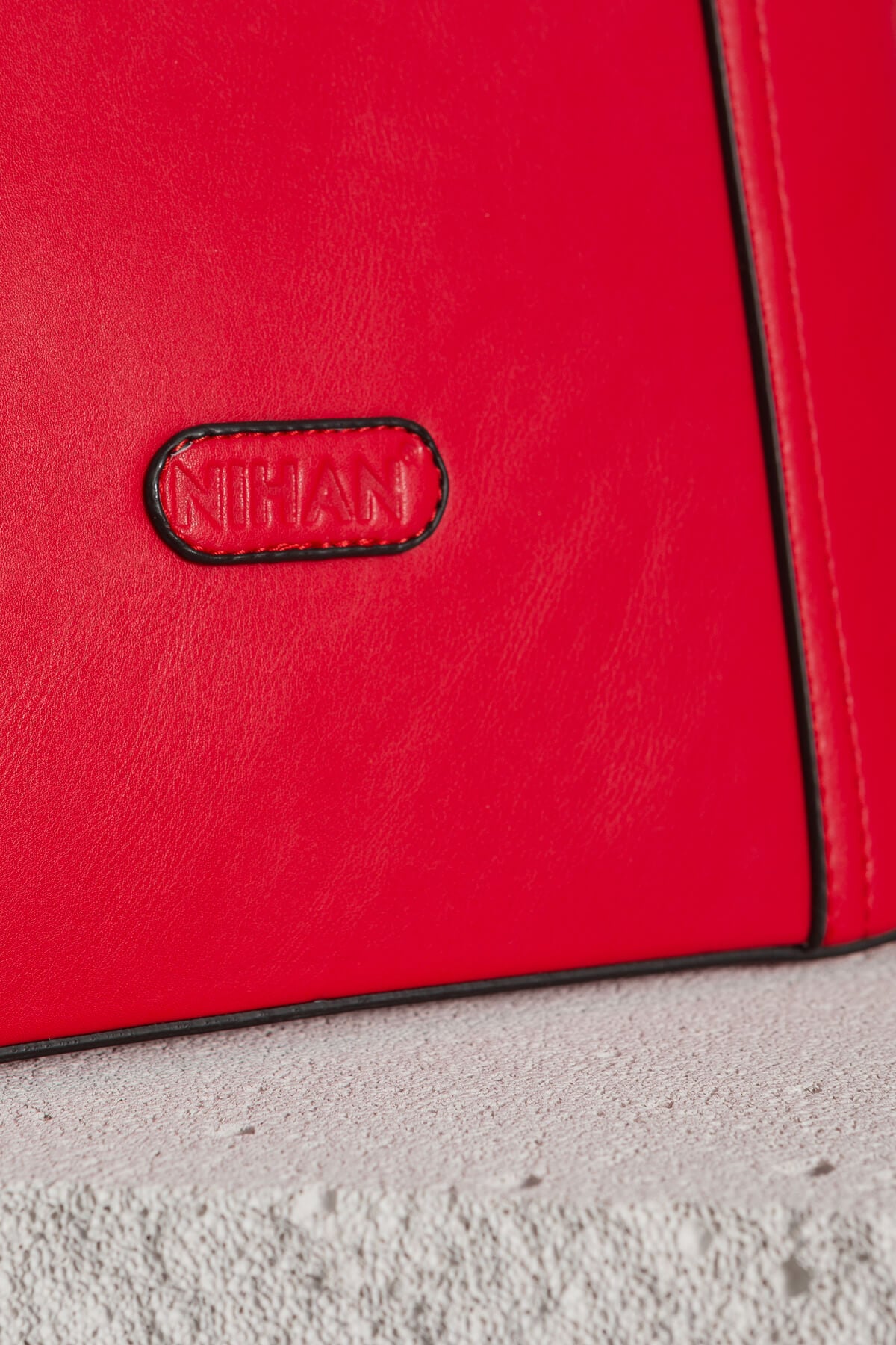NİHAN Bags Nihan Tote Çanta  Kırmızı