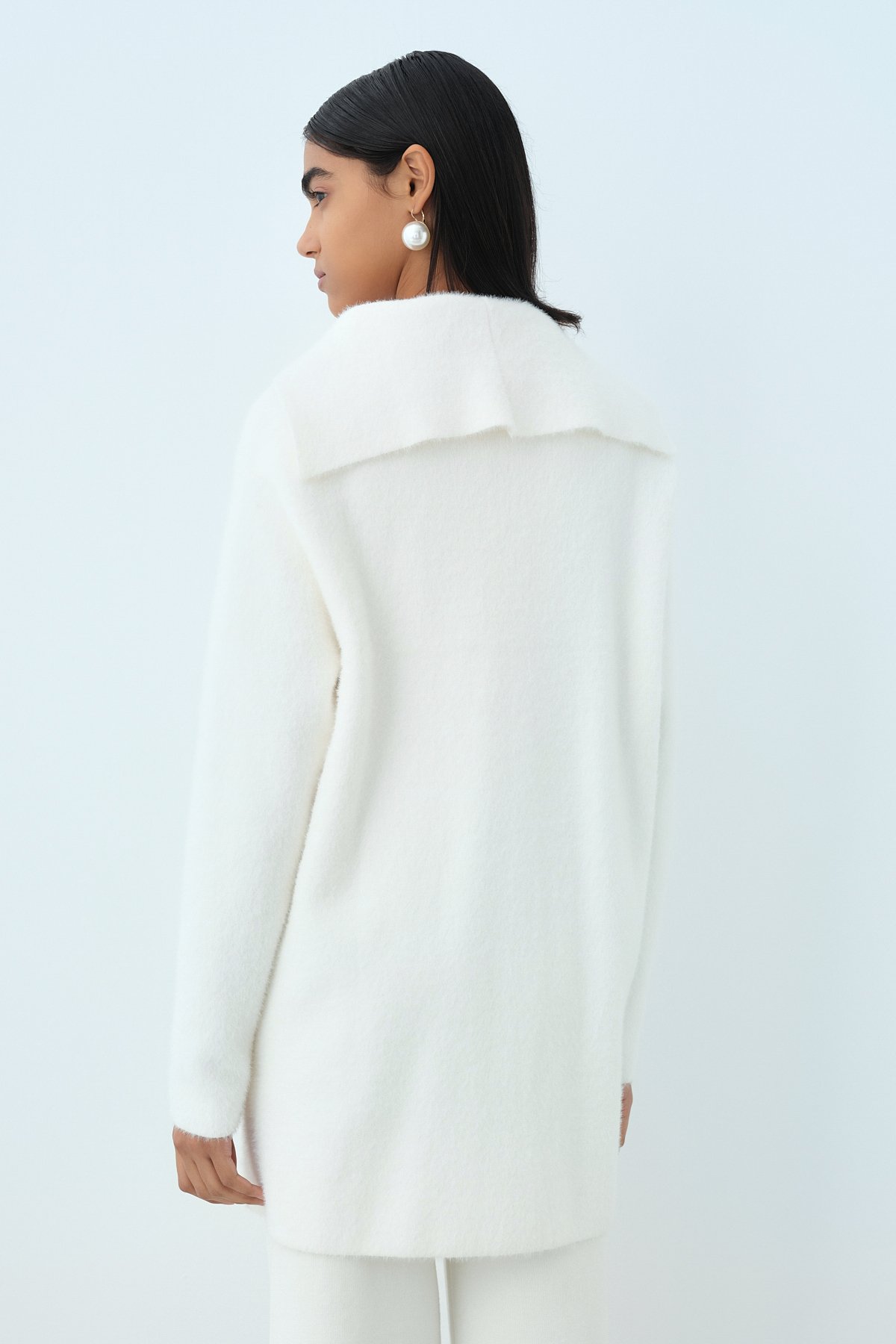 NİHAN Jacket Nihan Berretto Angora Ceket  Ekru_modest