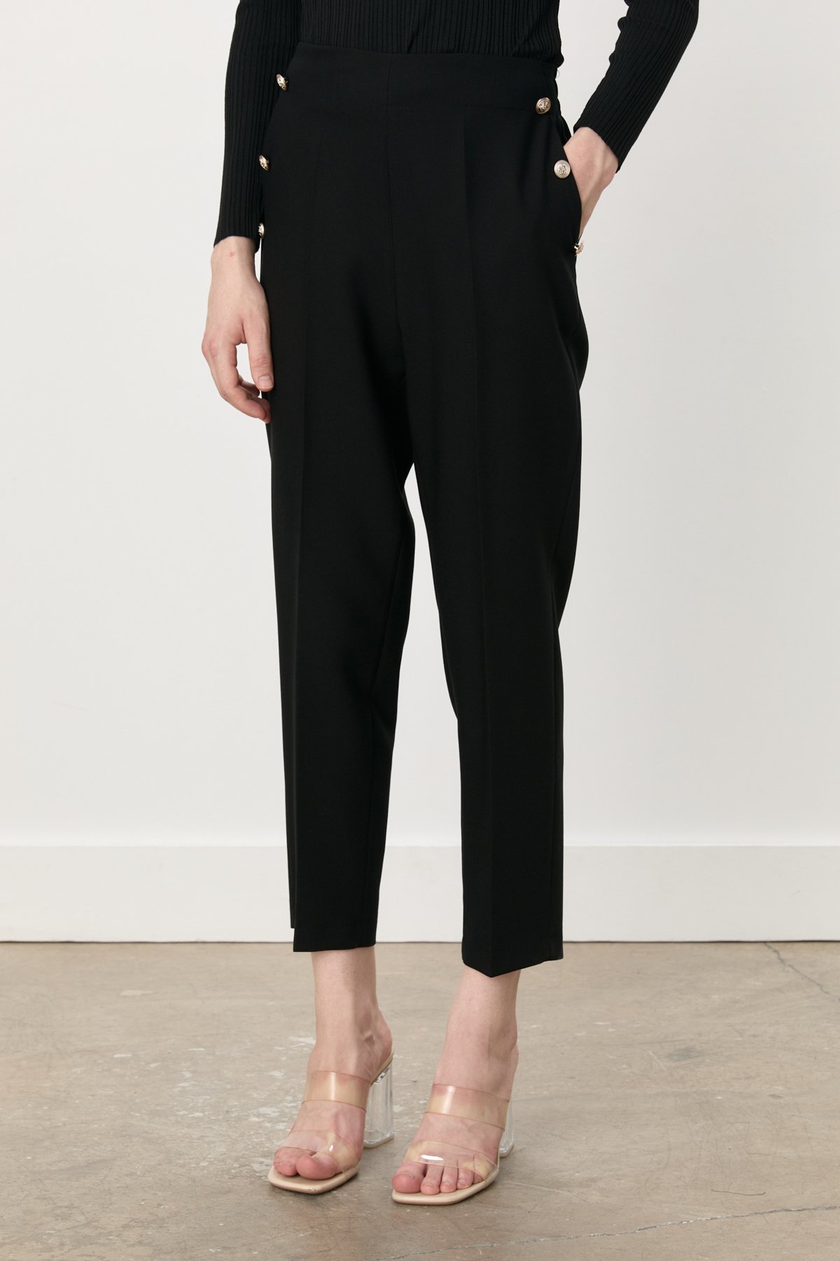 NİHAN Pants Nihan Blazer Pantolon  Siyah_modest