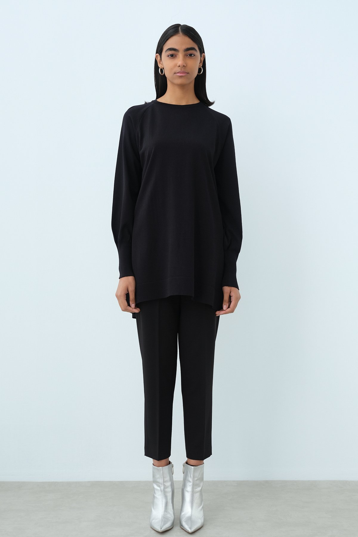 NİHAN Pants Nihan Havuç Pantolon  Siyah_modest
