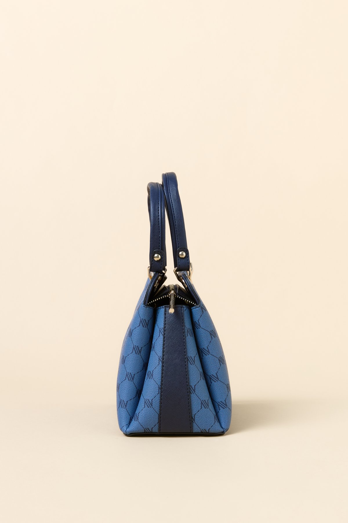 NİHAN Çanta Nihan Metal Aksesuarlı Satchel Çanta  Lacivert_modest