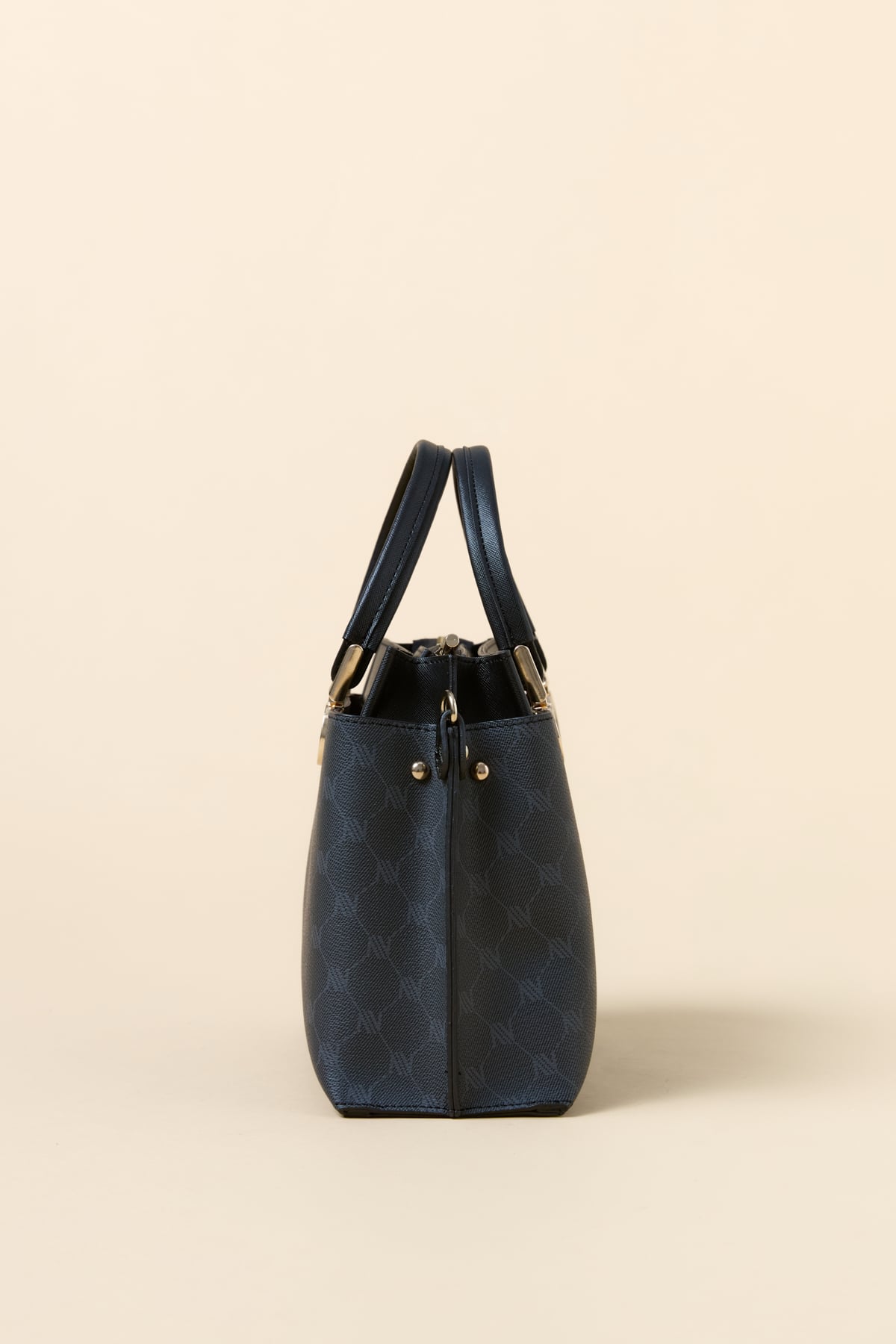 NİHAN Bags Nihan Metal Aksesuarlı Tote Çanta  Siyah_modest
