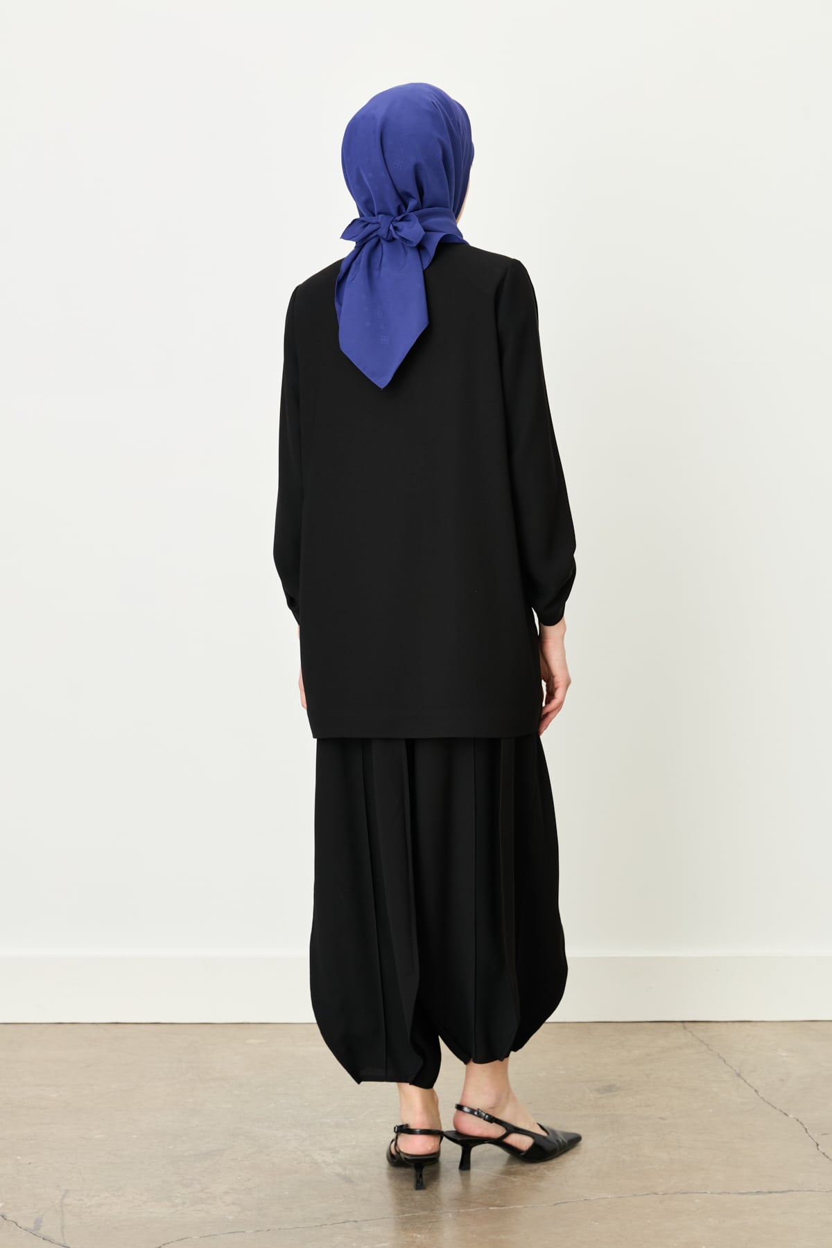 NİHAN Ceket Nihan Oversize Blazer Ceket  Siyah_modest