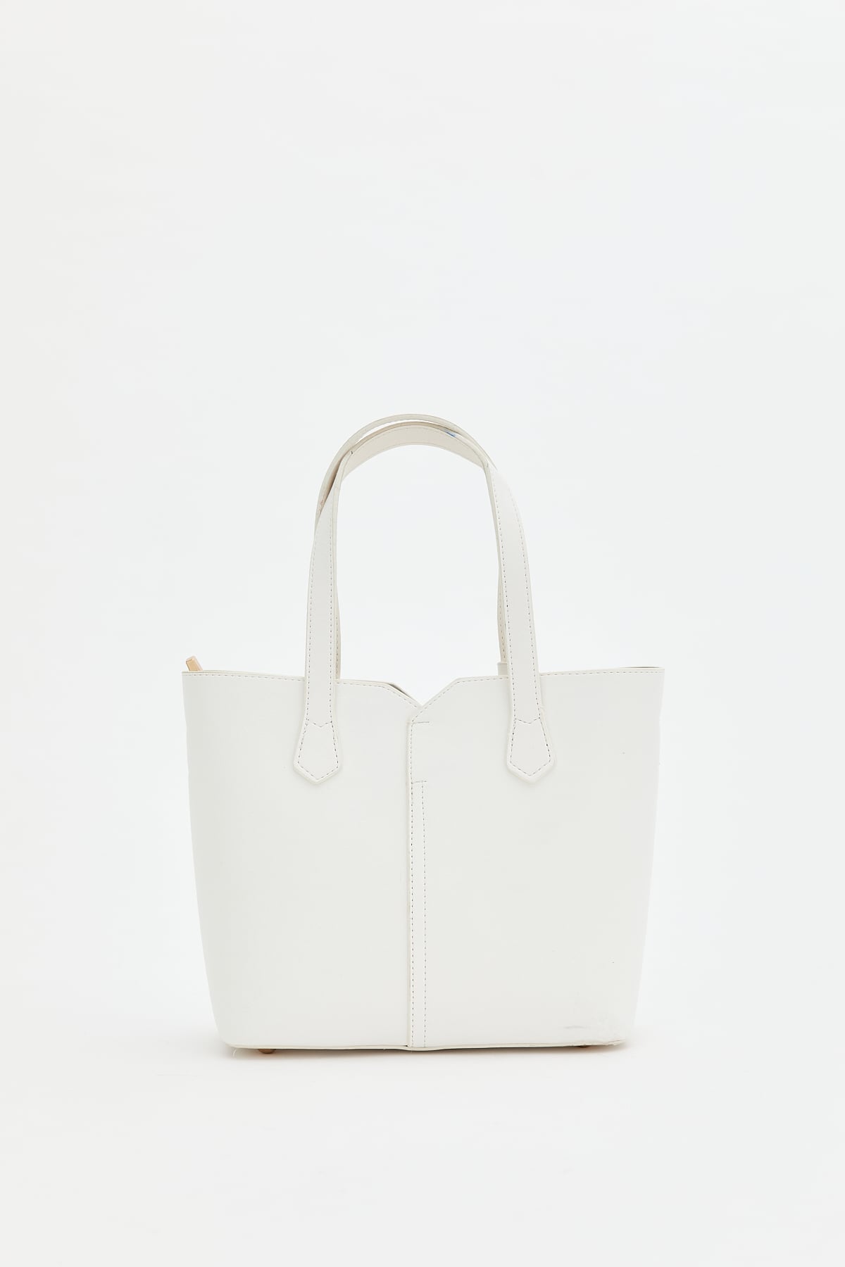 NİHAN Bags Nihan Tote Çanta  Beyaz_modest
