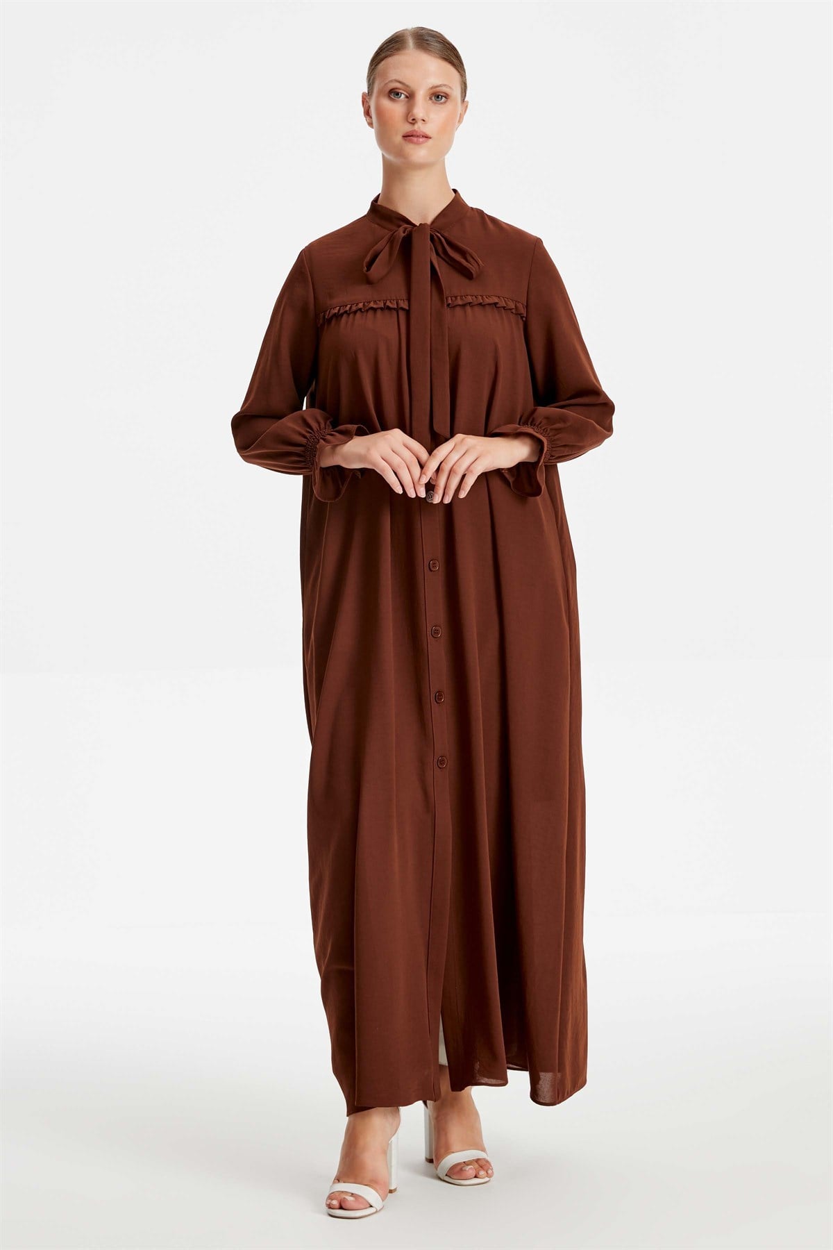 TUĞBA Abaya Kahve_modest