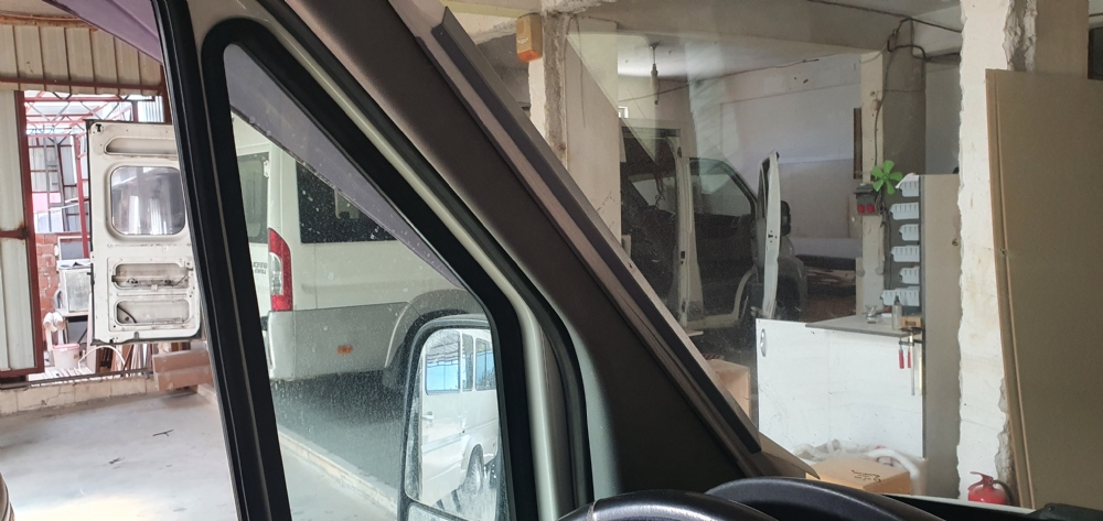Crafter, Sprinter Karavan ön kabin perde seti