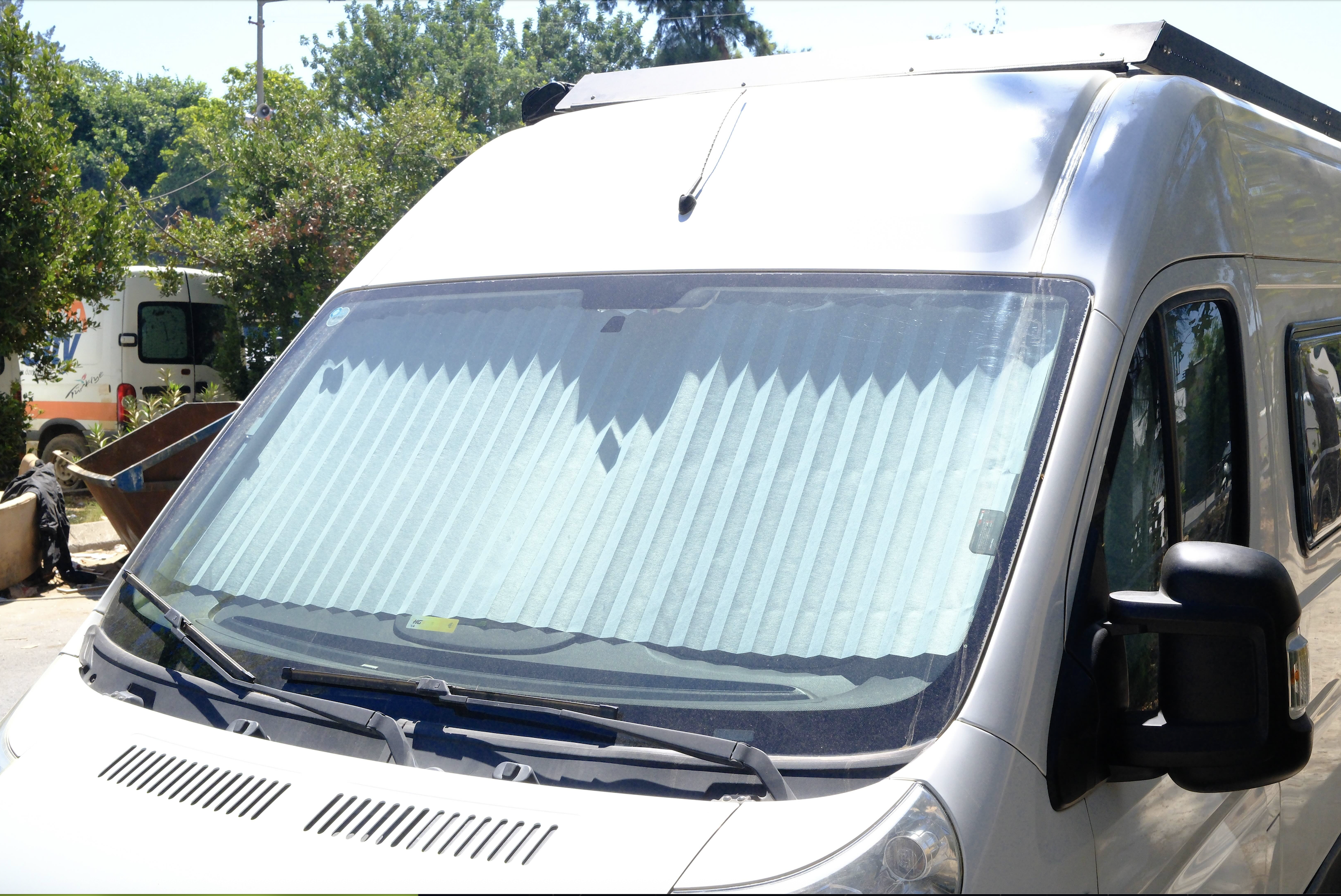 Ducato jumper Boxer Proace Movano karavan ön cam perde seti