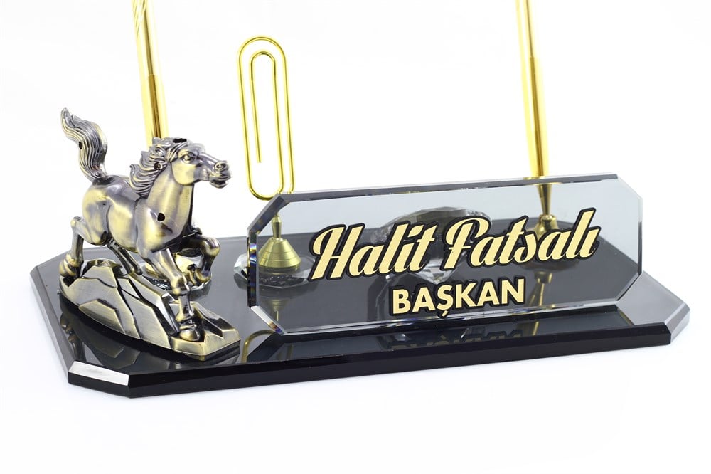 MASA İSİMLİĞİ At figürlü