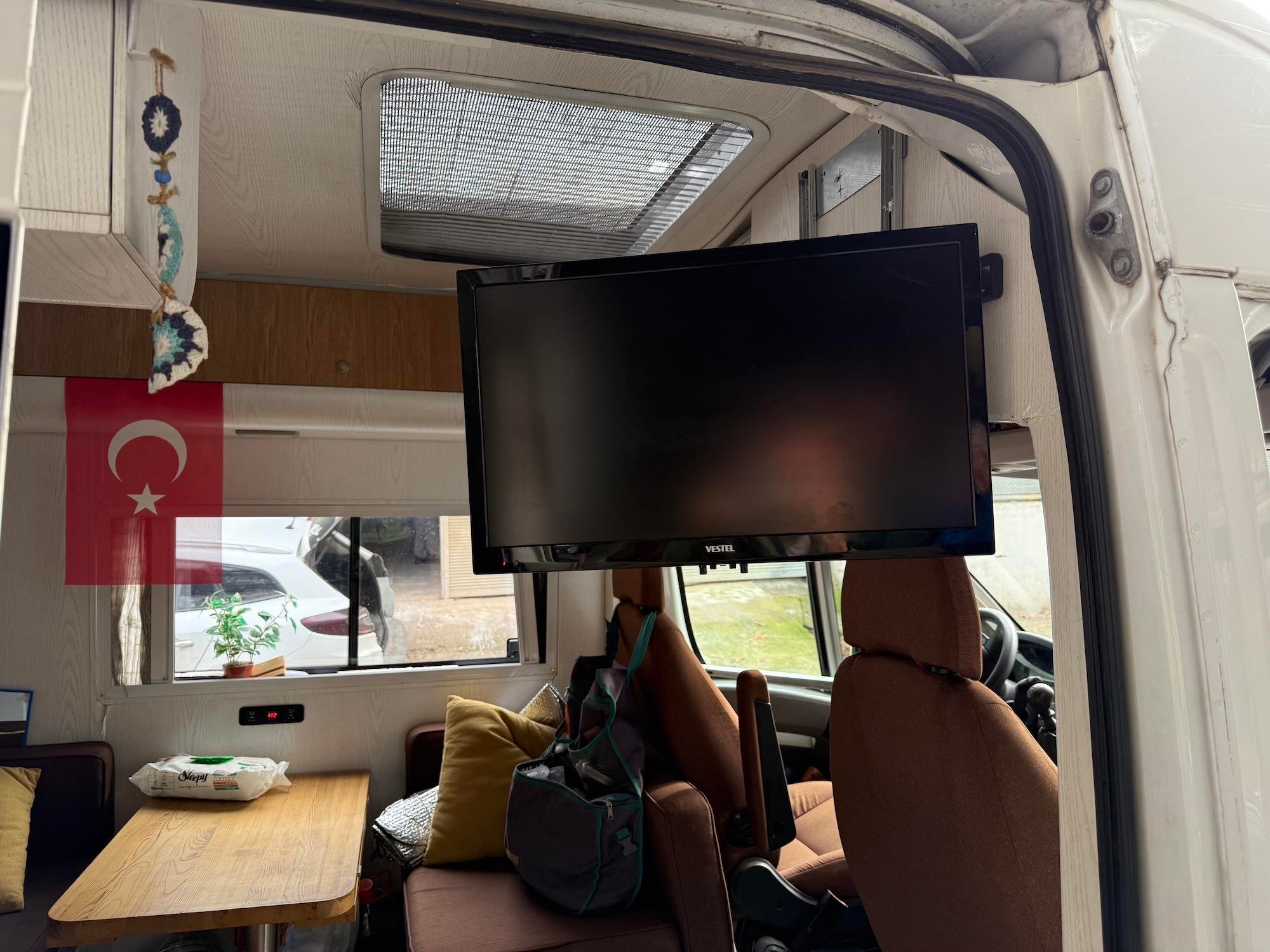 TV Tutucu Stand, Karavan, Tekne, TV Standı