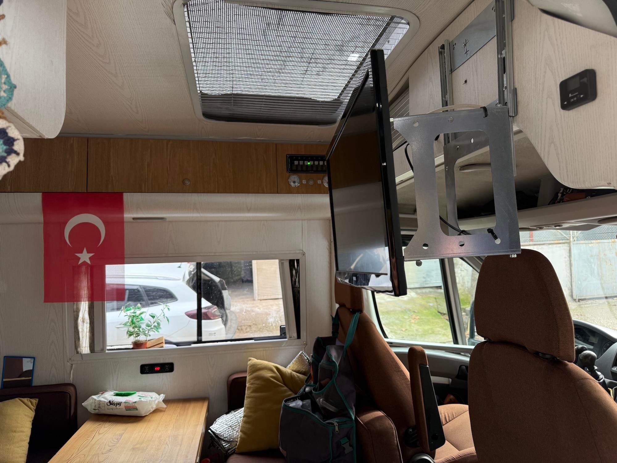 TV Tutucu Stand, Karavan, Tekne, TV Standı