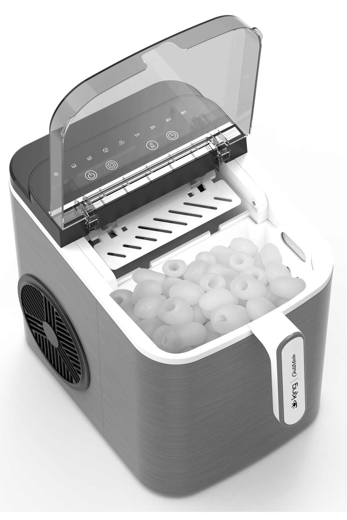 CHILLMATE 12KG BUZ KAPASİTELİ 1.3L SU HAZNELİ BUZ YAPMA MAKİNESİ KBM7991