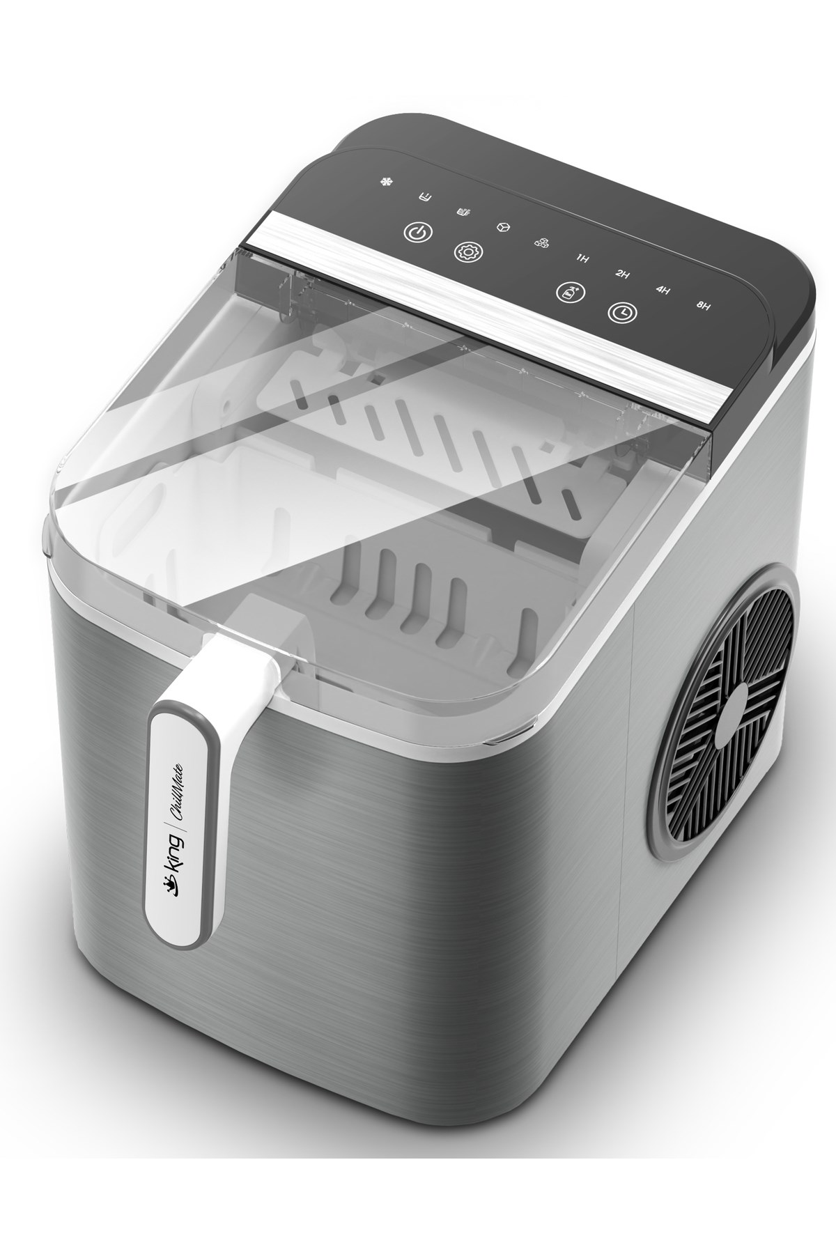 CHILLMATE 12KG BUZ KAPASİTELİ 1.3L SU HAZNELİ BUZ YAPMA MAKİNESİ KBM7991