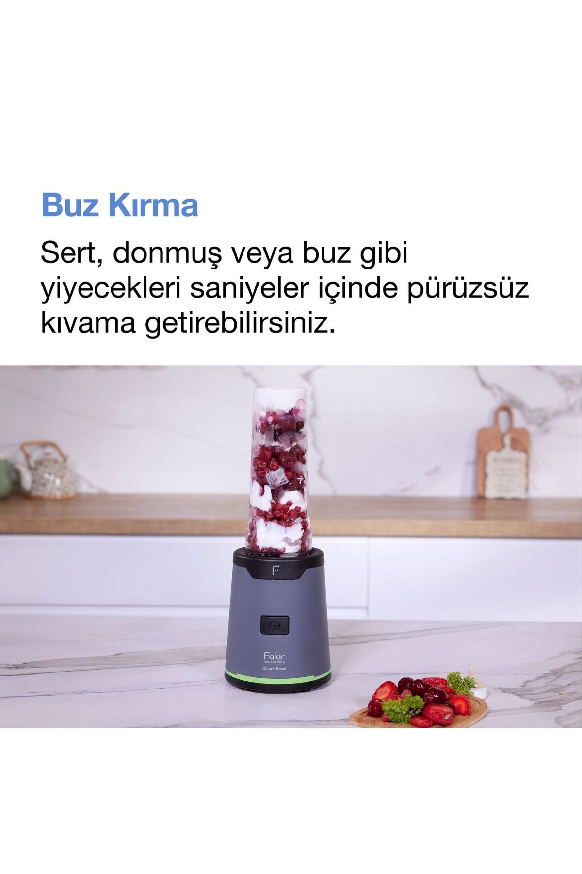 Chop'N Blend Smoothie Blender Yeşil