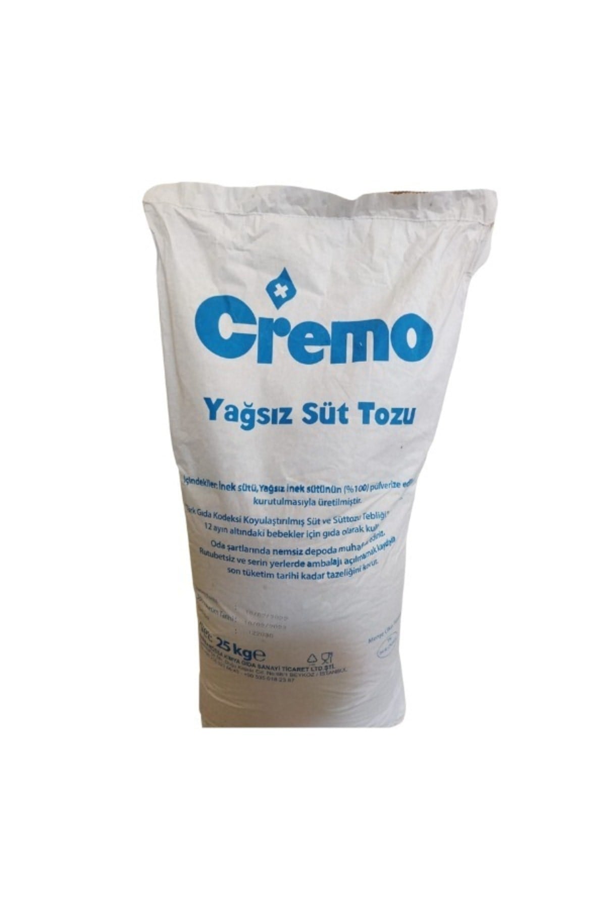 Cremo Yağsız Süt Tozu - 25 Kg