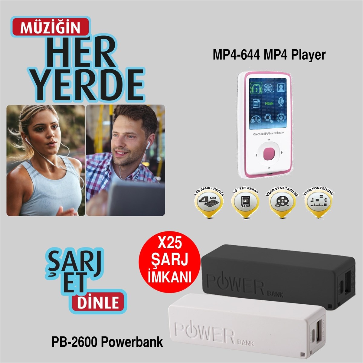 Goldmaster MP4-494 4GB 1.8