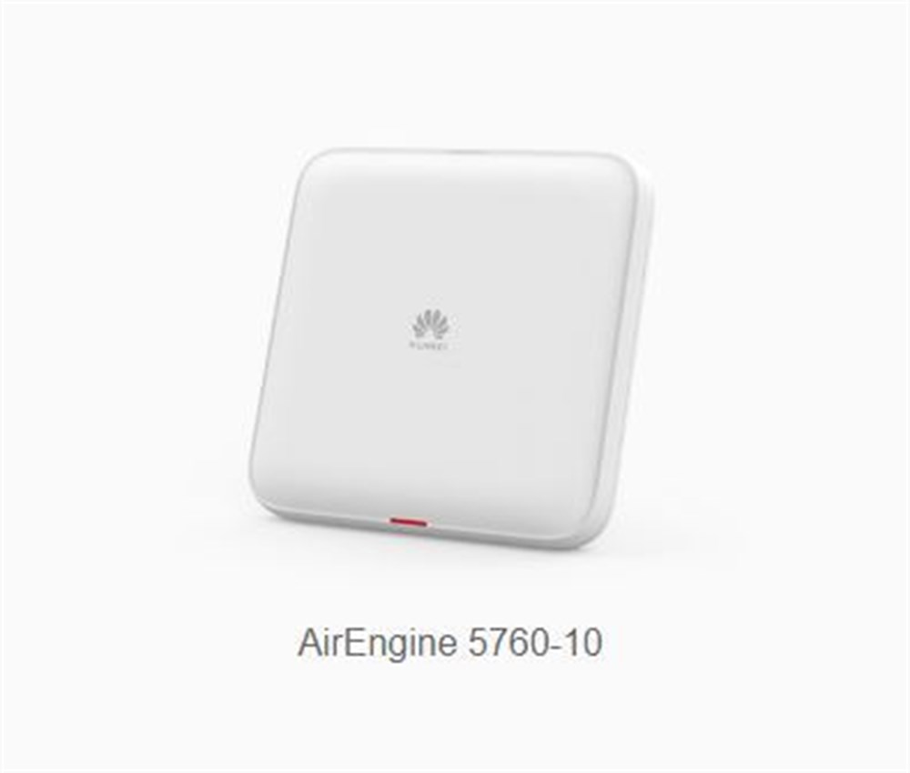 HUAWEI 11ax, indoor, 2x2 dual bands, built-in smart antenna, GE, USB, BLE AIRENGINE5760-10