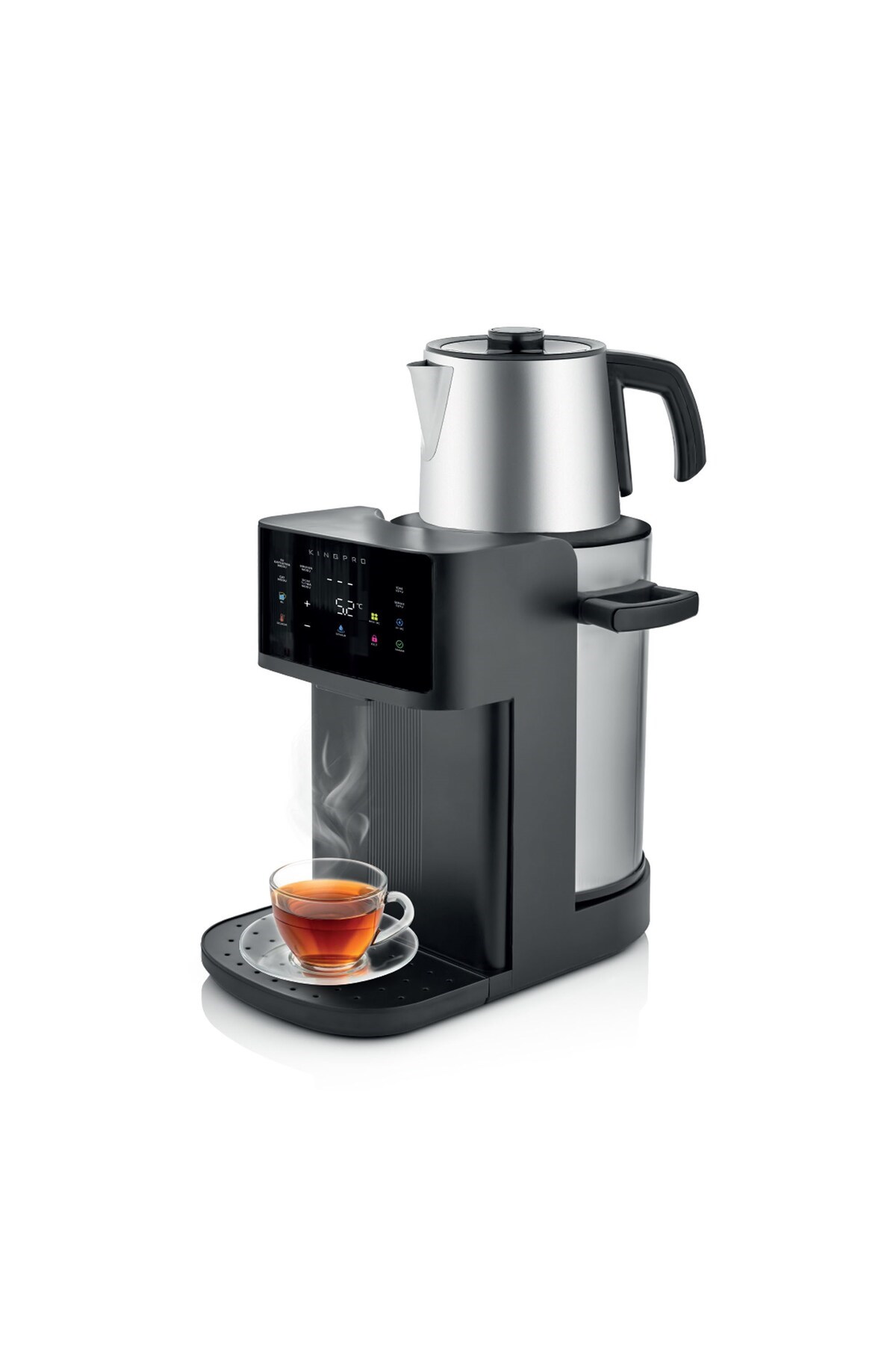 KİNGPRO K3107 ÇAYELİ DİJİTAL SEMAVER
